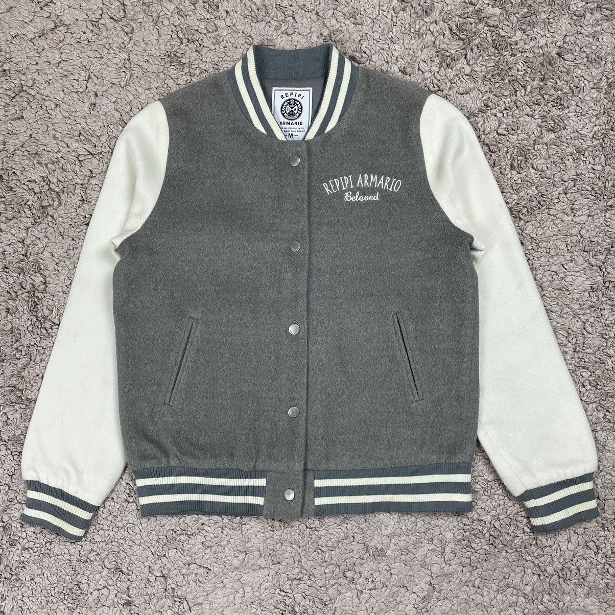 Japanese Brand × Vintage Vintage Japan Repipi Armario Varsity Jacket Size US M / EU 48-50 / 2 - 2 Thumbnail