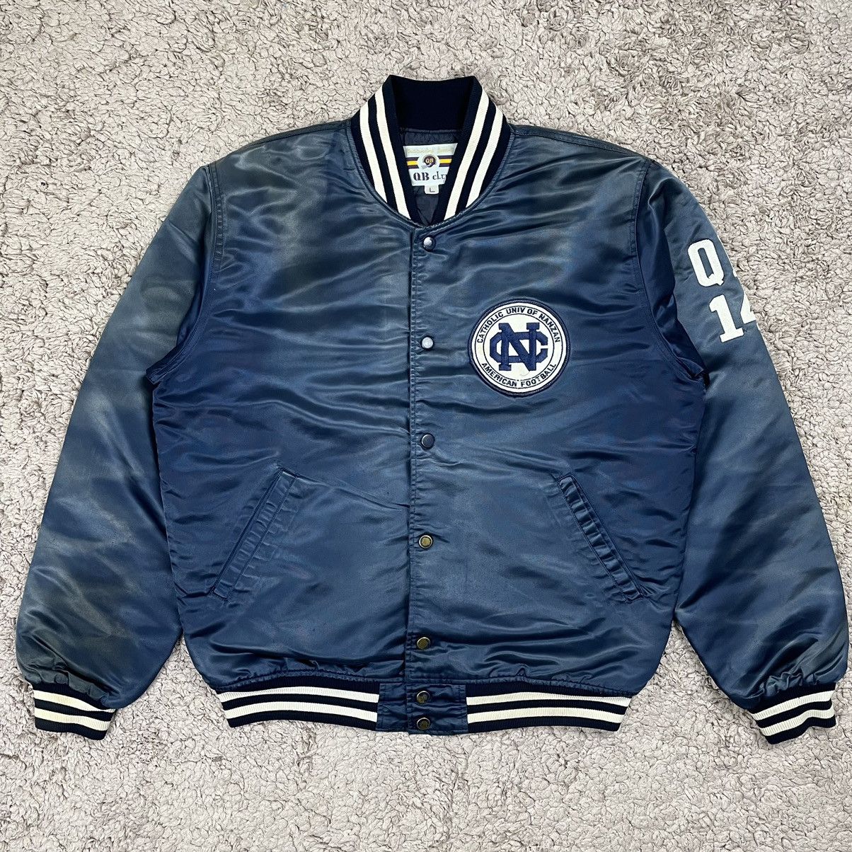 Japanese Brand × Vintage Vintage Faded Crusaders Football Bomber Jacket Size US L / EU 52-54 / 3 - 2 Thumbnail