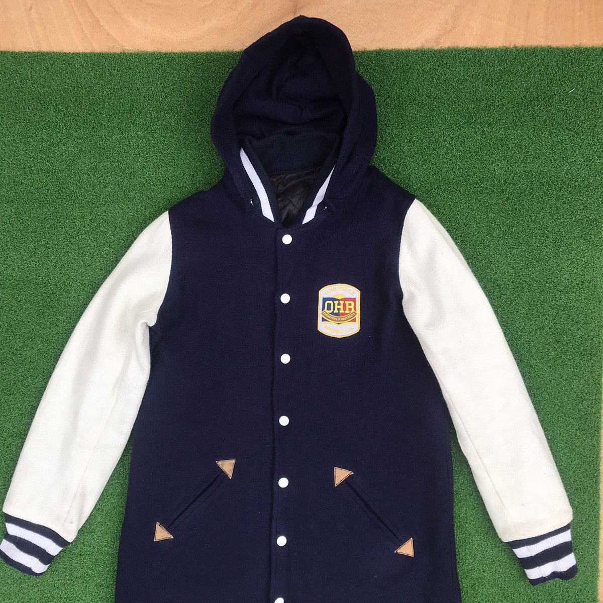 One Piece Rare One piece x Rodeo crown wool varsity hoodie Size US M / EU 48-50 / 2 - 4 Thumbnail