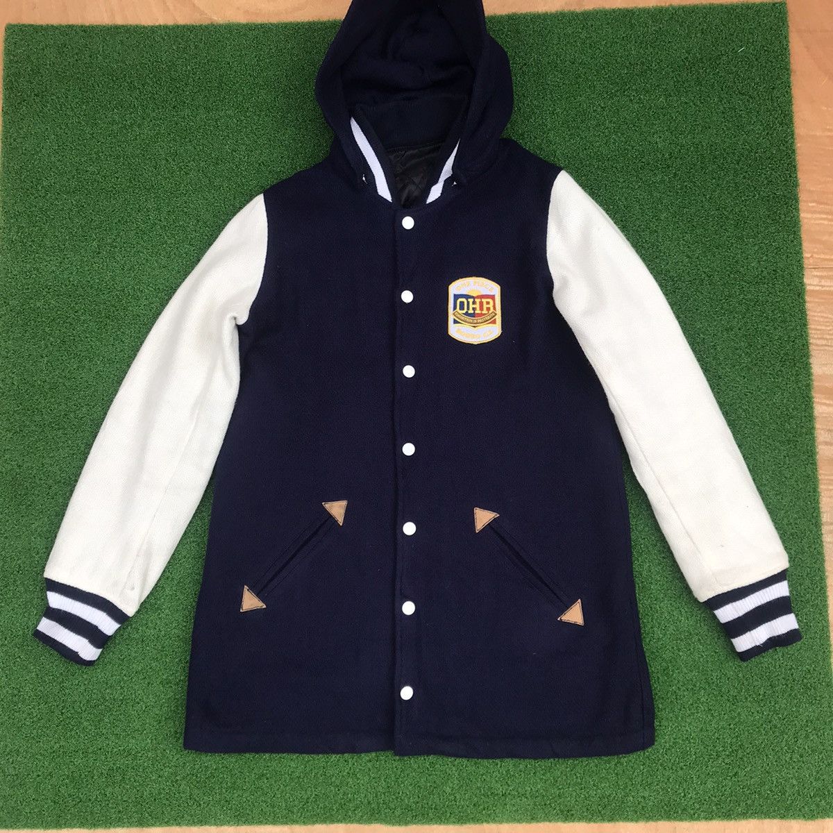 One Piece Rare One piece x Rodeo crown wool varsity hoodie Size US M / EU 48-50 / 2 - 3 Thumbnail