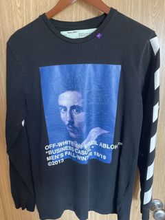 Off white business casual long sleeve hotsell