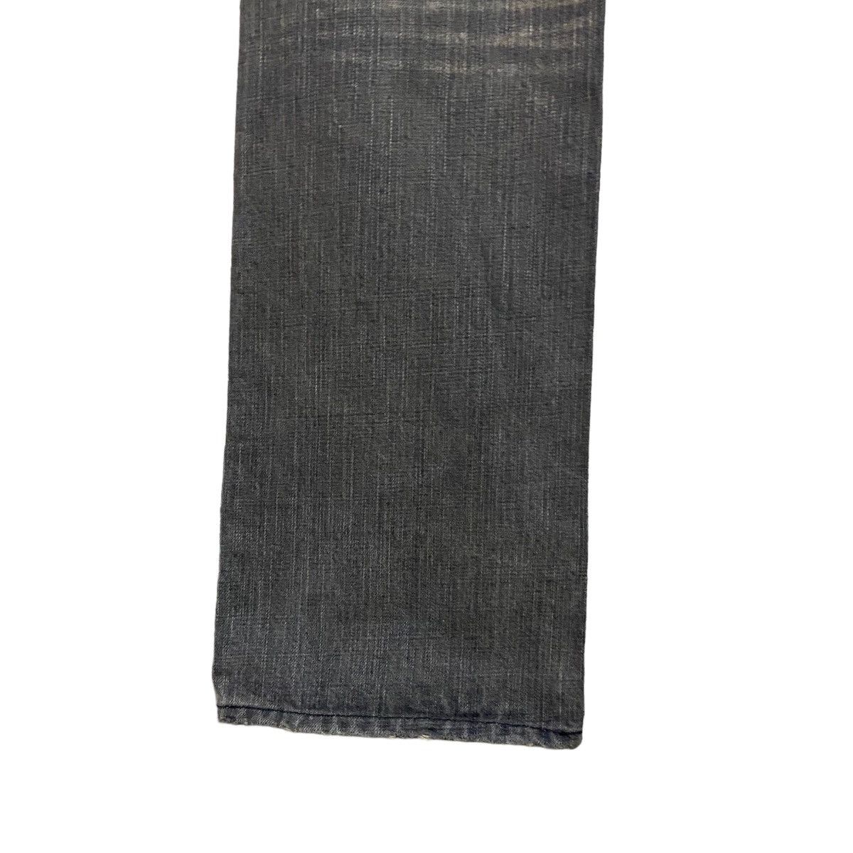Japanese Brand MAGICAL DESIGN Distressed Denim Flare Jeans Size US 33 - 15 Thumbnail