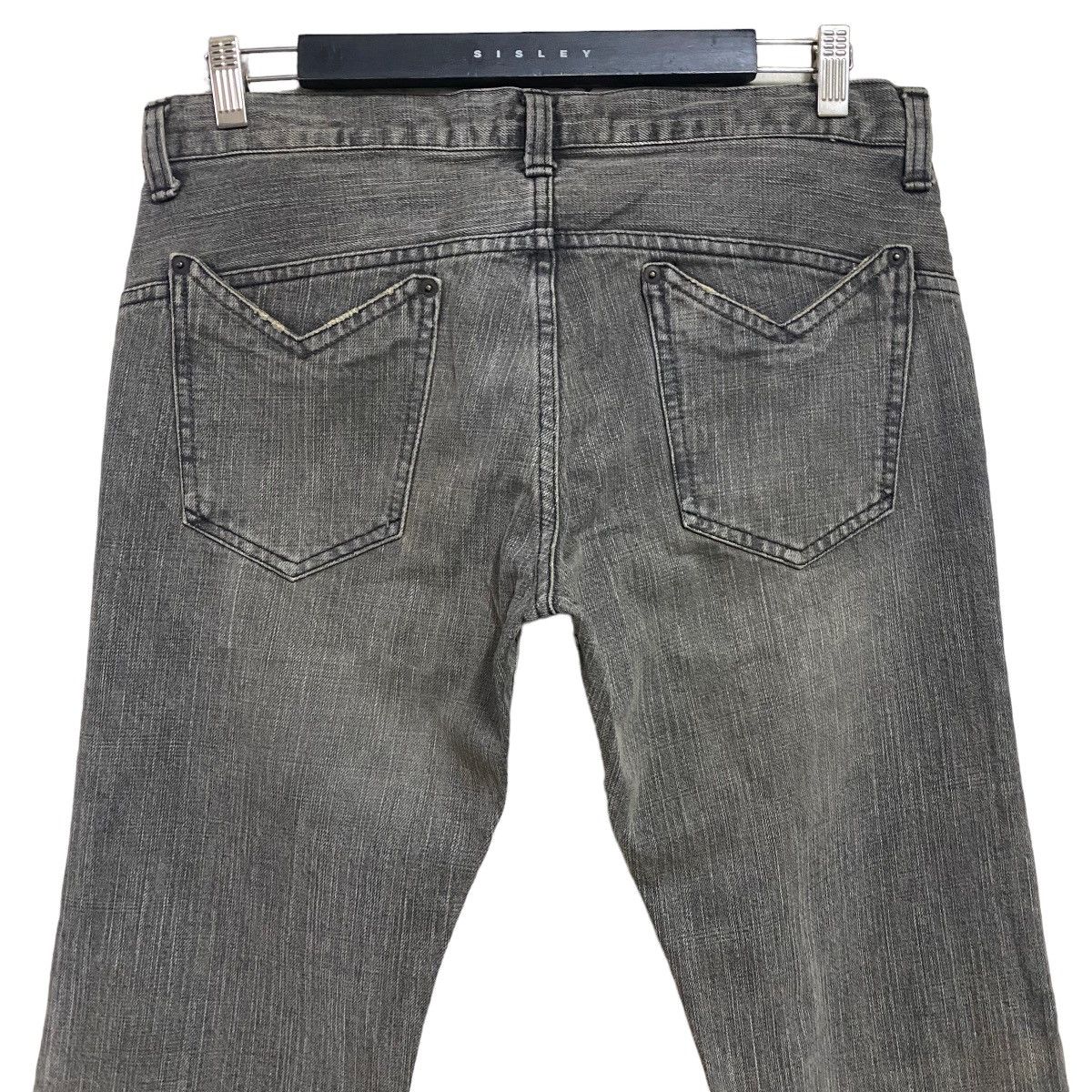 Japanese Brand MAGICAL DESIGN Distressed Denim Flare Jeans Size US 33 - 9 Thumbnail