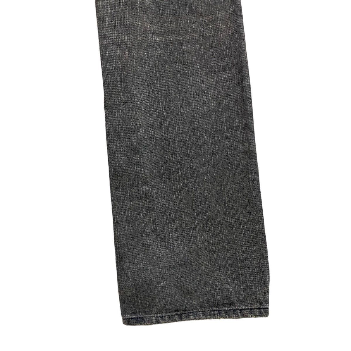 Japanese Brand MAGICAL DESIGN Distressed Denim Flare Jeans Size US 33 - 14 Thumbnail