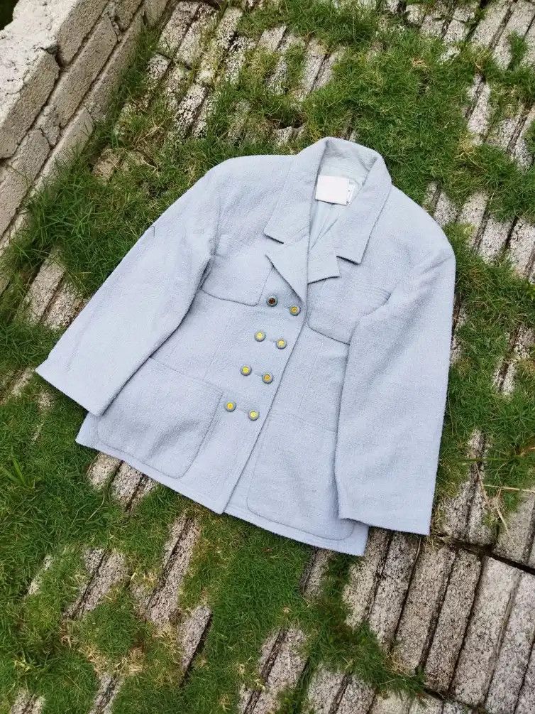 Chanel Vintage Chanel Boutique Wool Jacket Size S / US 4 / IT 40 - 19 Thumbnail