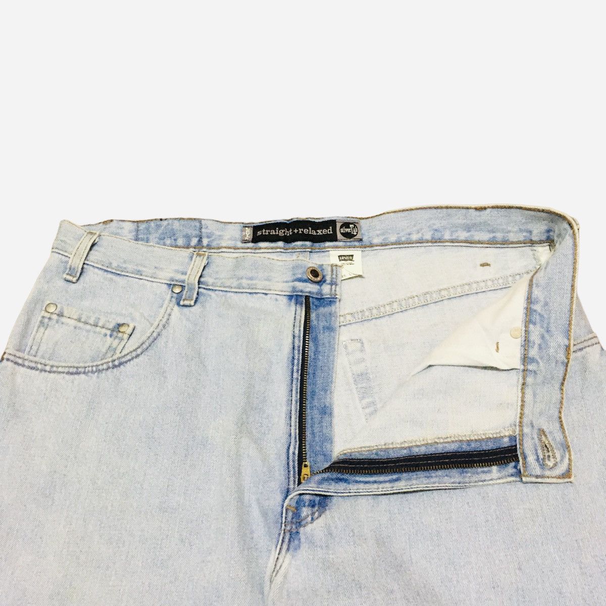Levi's × Vintage Rare Design Vintage Levi's SilverTab Made In Usa Jeans 1990s Size US 36 / EU 52 - 6 Thumbnail