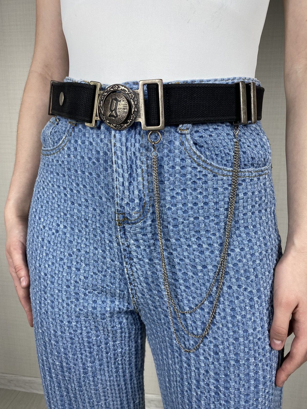 工場直販 90s archive diesel waist belt y2k | www