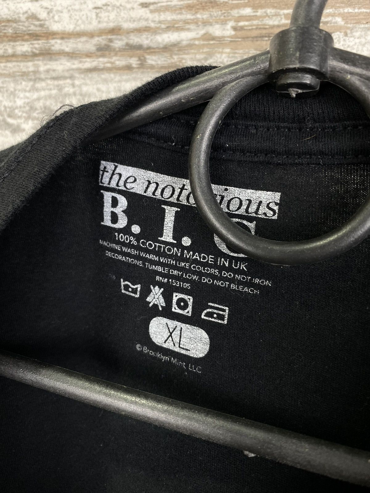 Rap Tees Mens The Notorious BIG T Shirt rap tees streetwear Size US XL / EU 56 / 4 - 5 Thumbnail