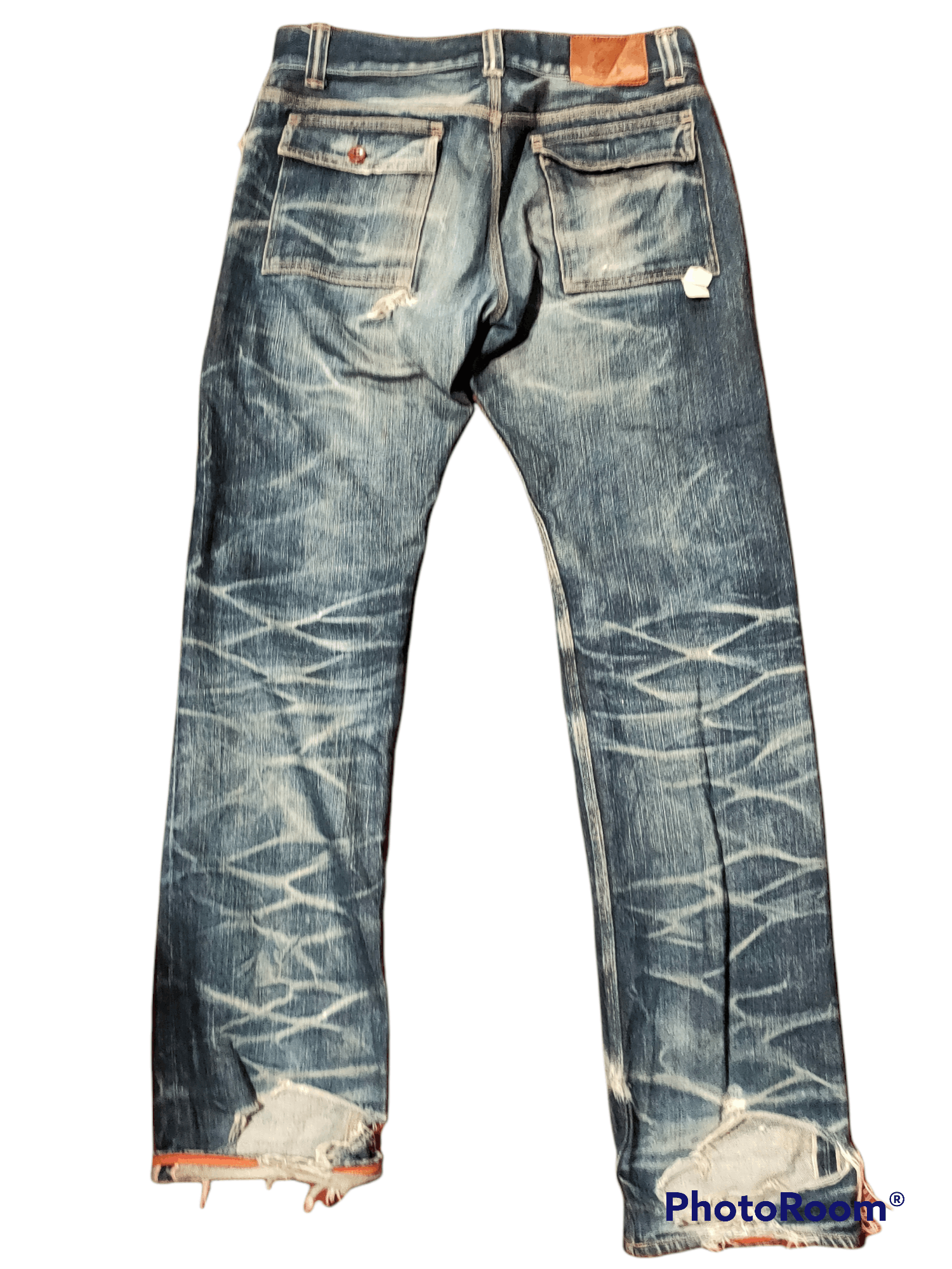 Eternal Eternal bushpant selvedge distressed denim 🇯🇵🔥 Size US 32 / EU 48 - 3 Thumbnail