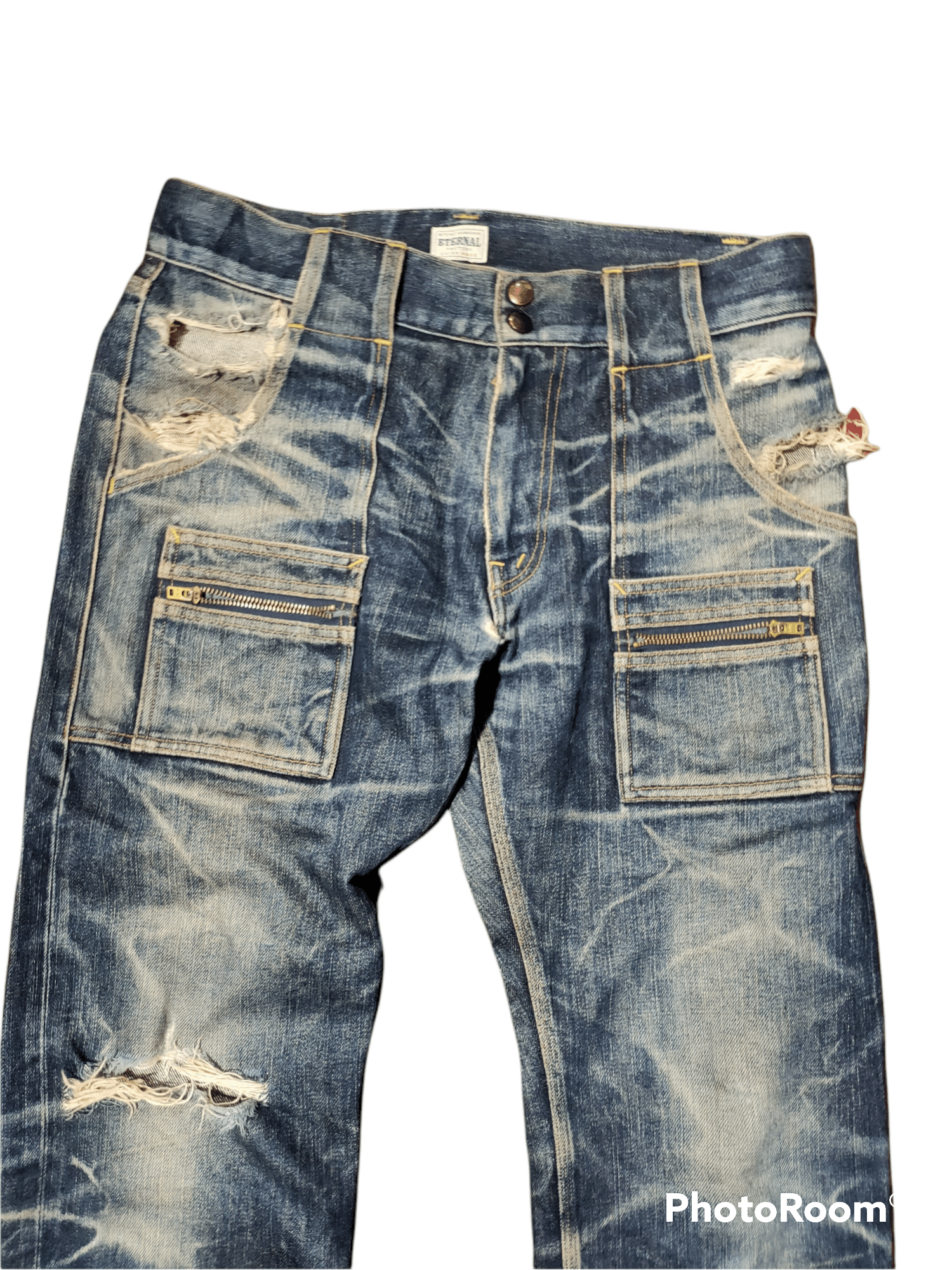 Eternal Eternal bushpant selvedge distressed denim 🇯🇵🔥 Size US 32 / EU 48 - 2 Thumbnail