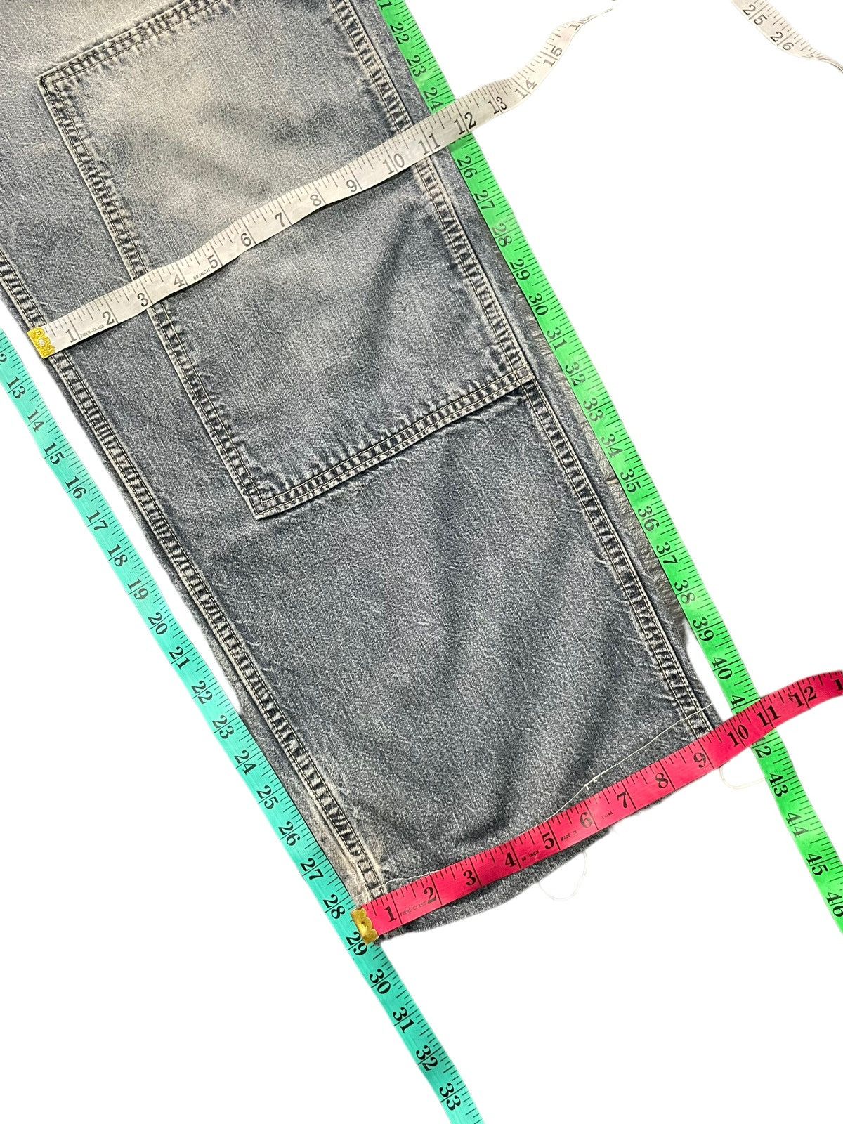 Cross Colours Vintage Baggy Cross Colours Double Knee Denim Size US 37 - 21 Thumbnail