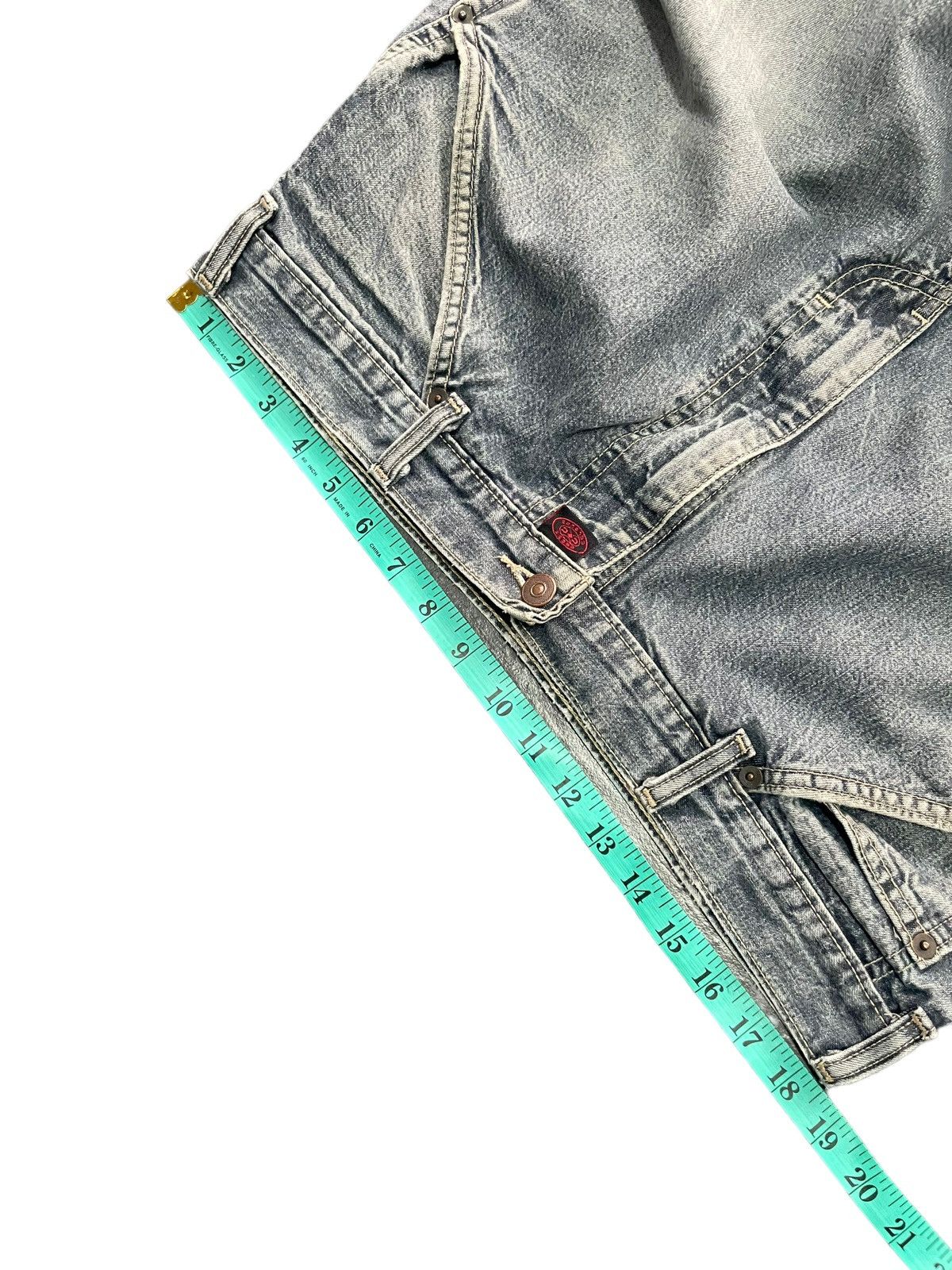 Cross Colours Vintage Baggy Cross Colours Double Knee Denim Size US 37 - 19 Thumbnail