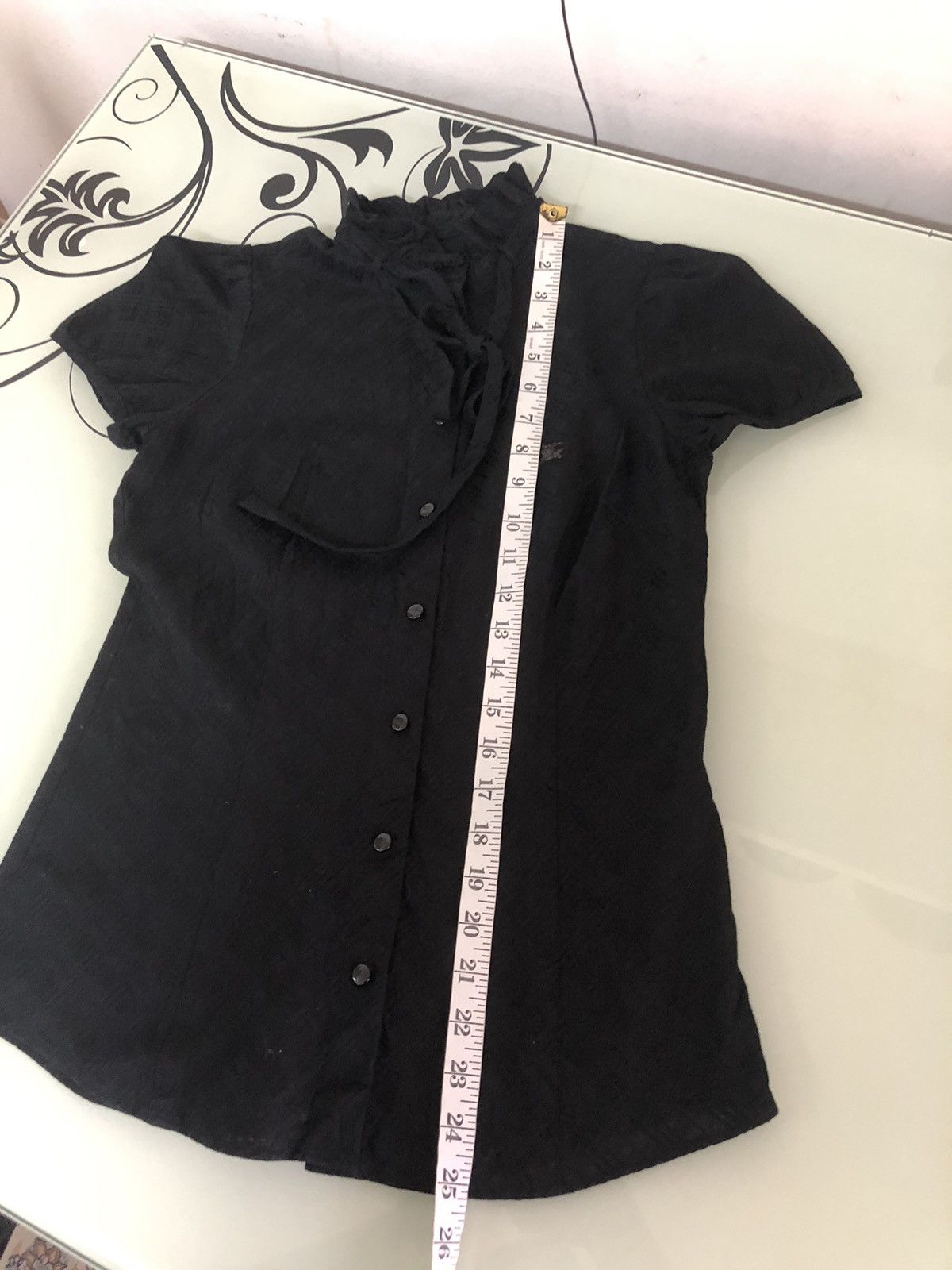Burberry Vintage Burberry London Nova Check Black Button Up Shirt Size XS / US 0-2 / IT 36-38 - 20 Thumbnail