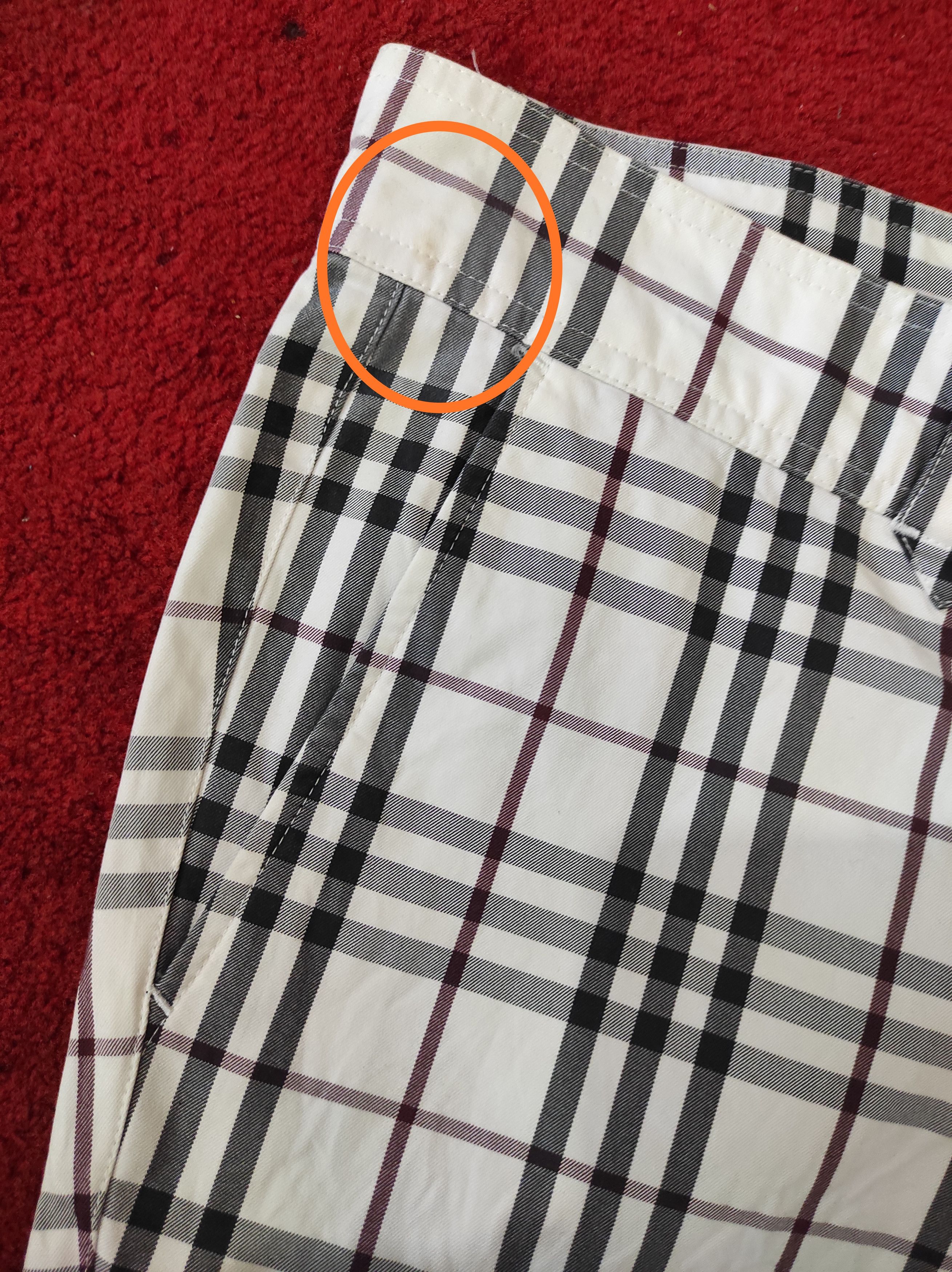 Burberry Nova Check Pants Size US 29 - 7 Thumbnail