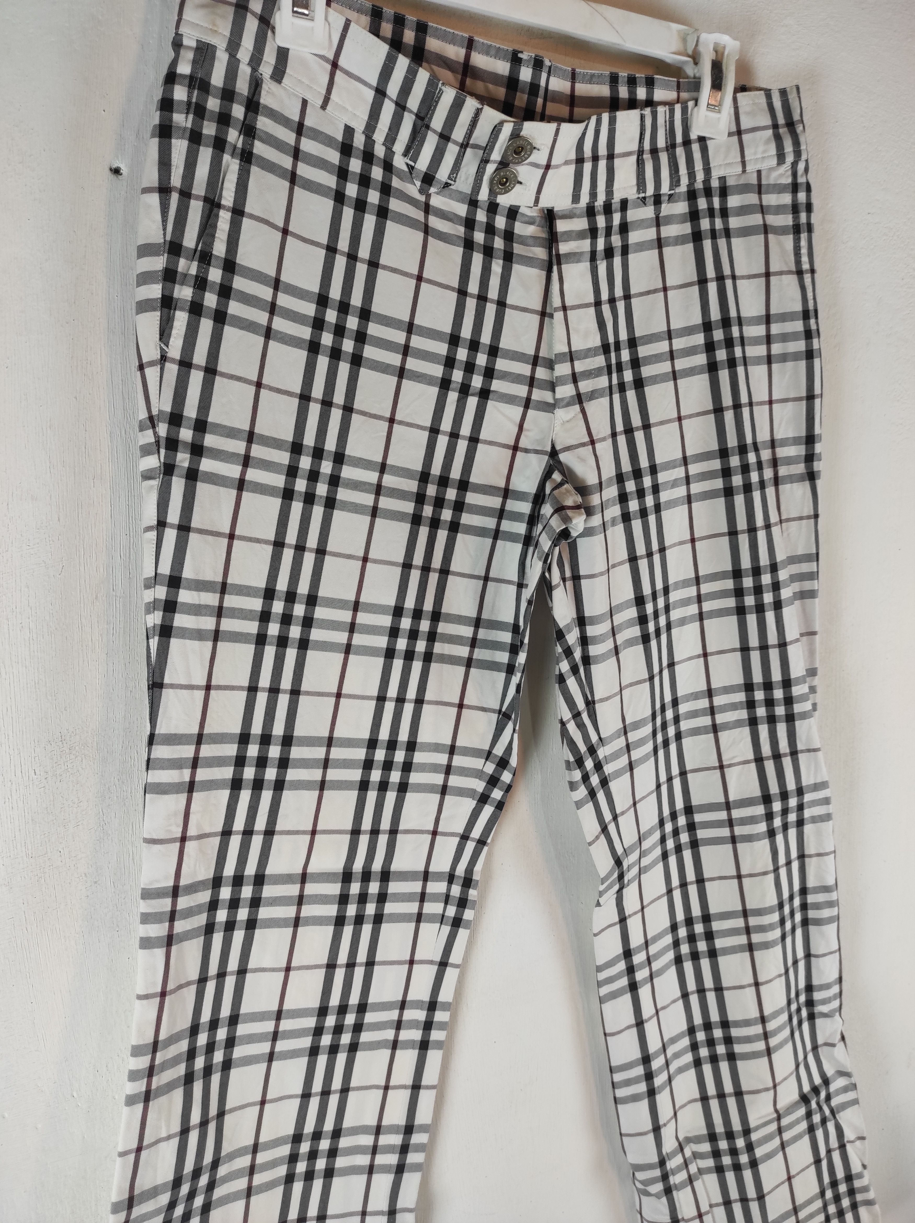 Burberry Nova Check Pants Size US 29 - 3 Thumbnail