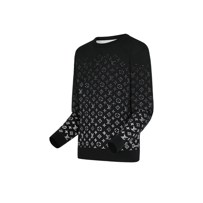 Louis Vuitton Lvse Monogram Gradient T-Shirt Black White. Size Xs