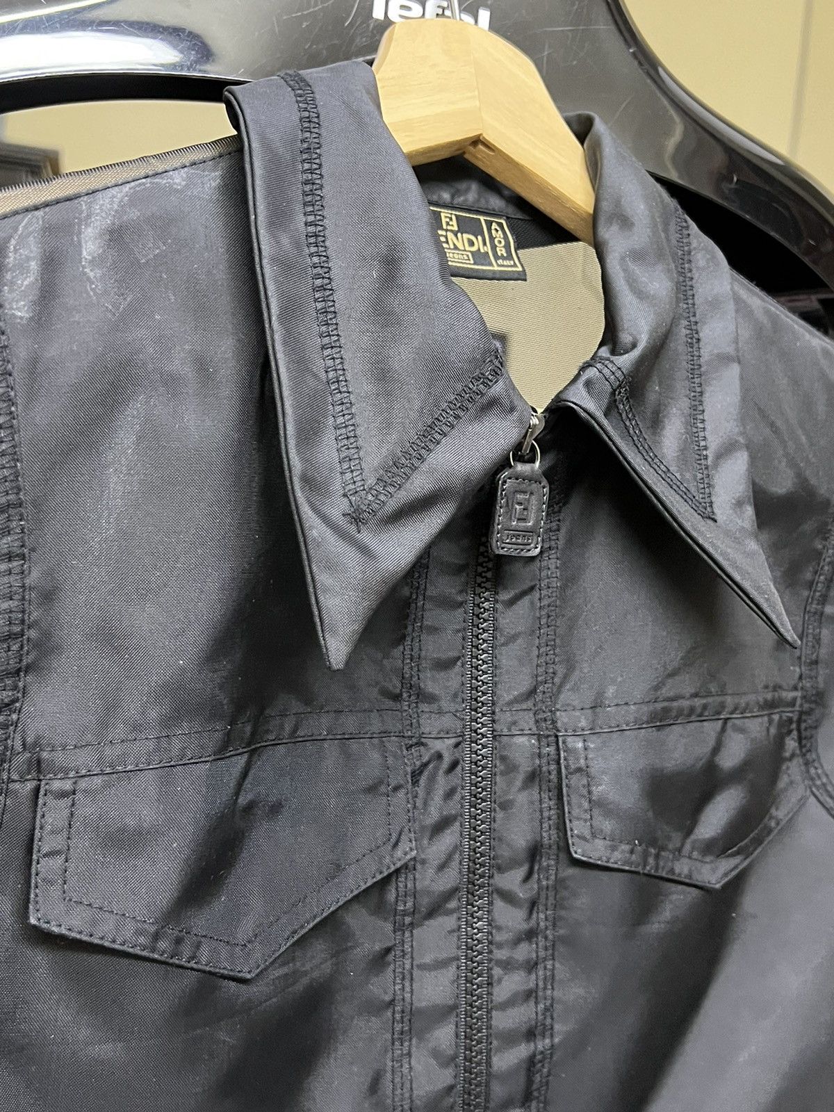 Fendi Fendi Roma vintage zip jacket pocket embroidery LOGO Size US S / EU 44-46 / 1 - 21 Thumbnail