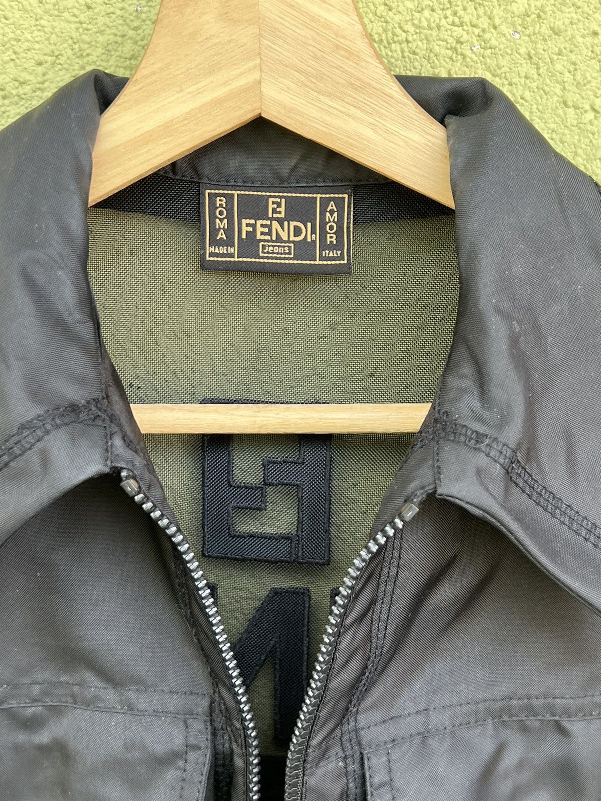 Fendi Fendi Roma vintage zip jacket pocket embroidery LOGO Size US S / EU 44-46 / 1 - 6 Thumbnail