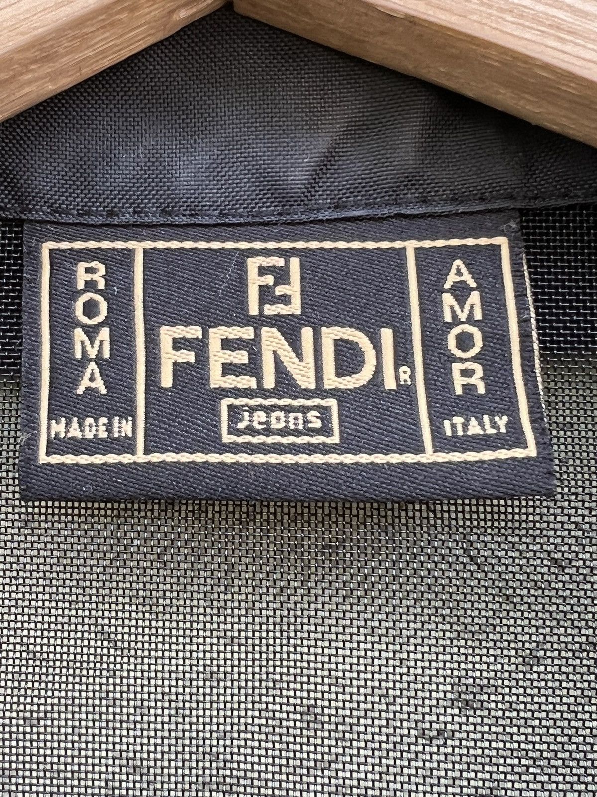 Fendi Fendi Roma vintage zip jacket pocket embroidery LOGO Size US S / EU 44-46 / 1 - 7 Thumbnail