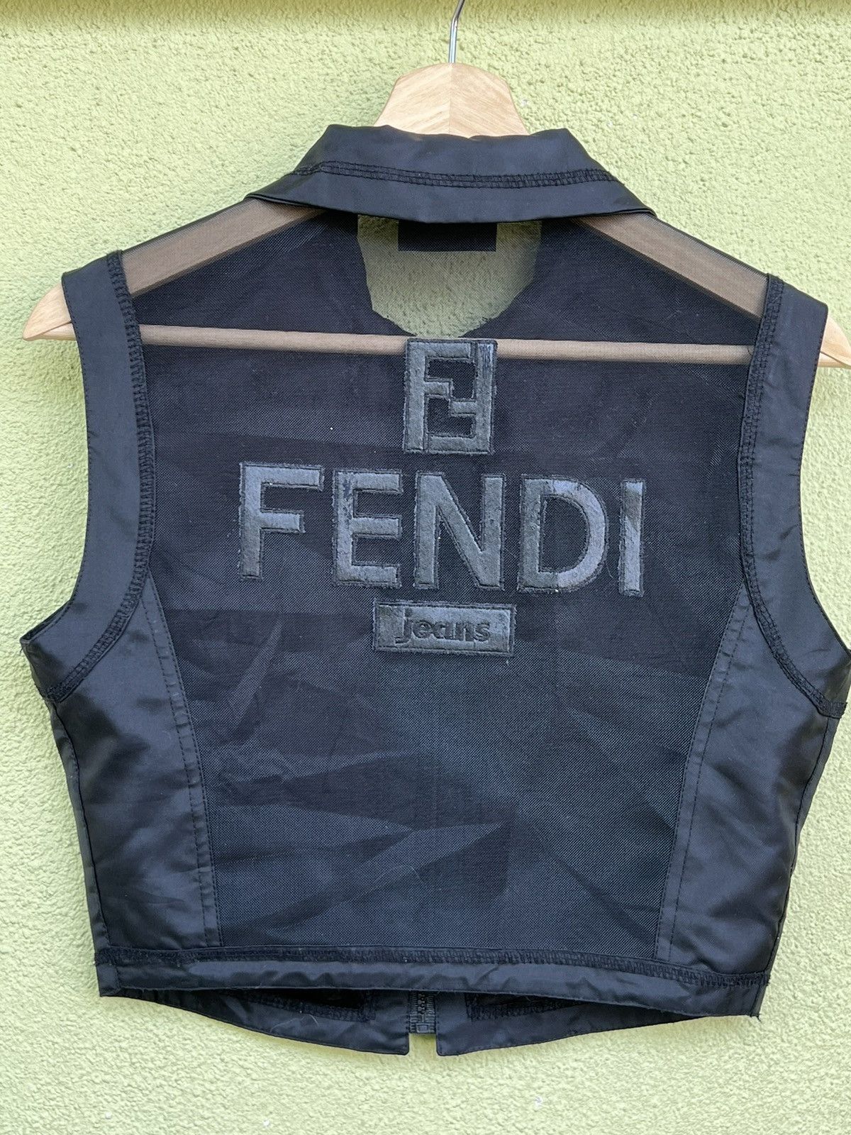 Fendi Fendi Roma vintage zip jacket pocket embroidery LOGO Size US S / EU 44-46 / 1 - 1 Thumbnail