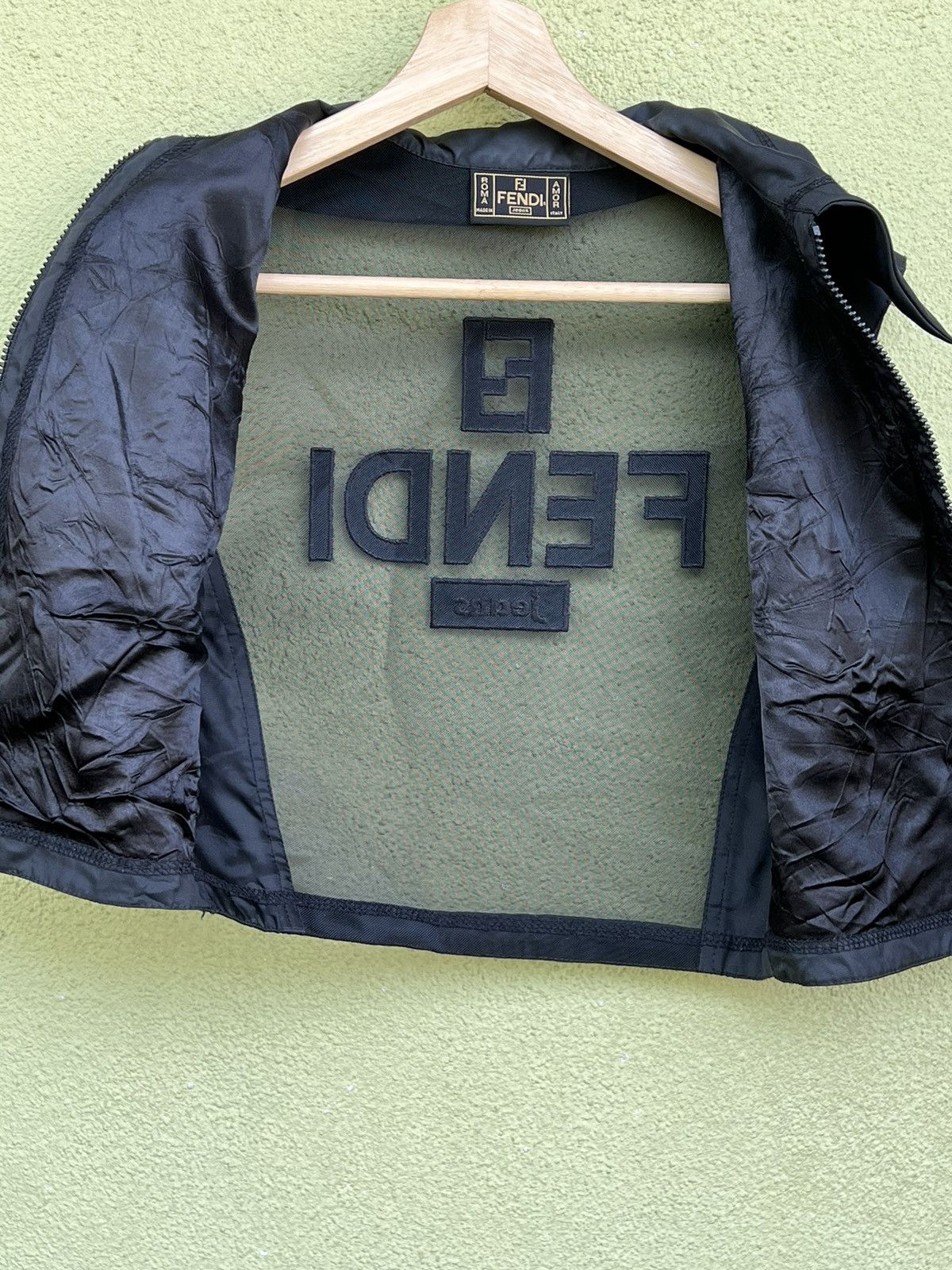 Fendi Fendi Roma vintage zip jacket pocket embroidery LOGO Size US S / EU 44-46 / 1 - 11 Thumbnail