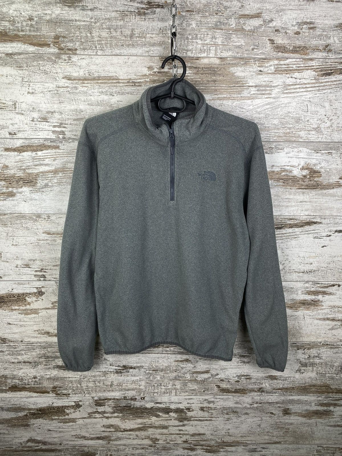 The North Face × Vintage Mens The North Face fleece sweatshirt jacket outdoor y2k Size US S / EU 44-46 / 1 - 1 Thumbnail