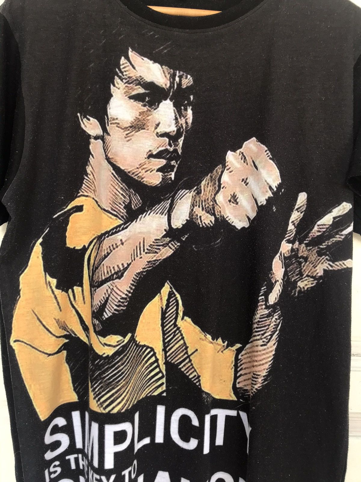 Other Legendary Bruce Lee Big Print T Shirt Size US XL / EU 56 / 4 - 5 Thumbnail