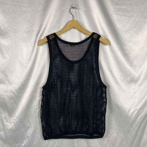 Japanese Brand Vintage Calza Mesh Knit Tanktop | Grailed