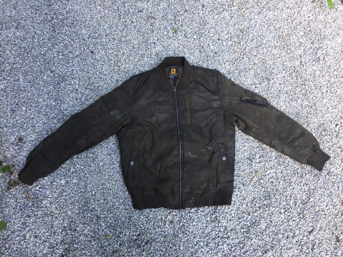 Japanese Brand Bomber Jacket Gladiator Rare Design Camo Size US L / EU 52-54 / 3 - 1 Thumbnail