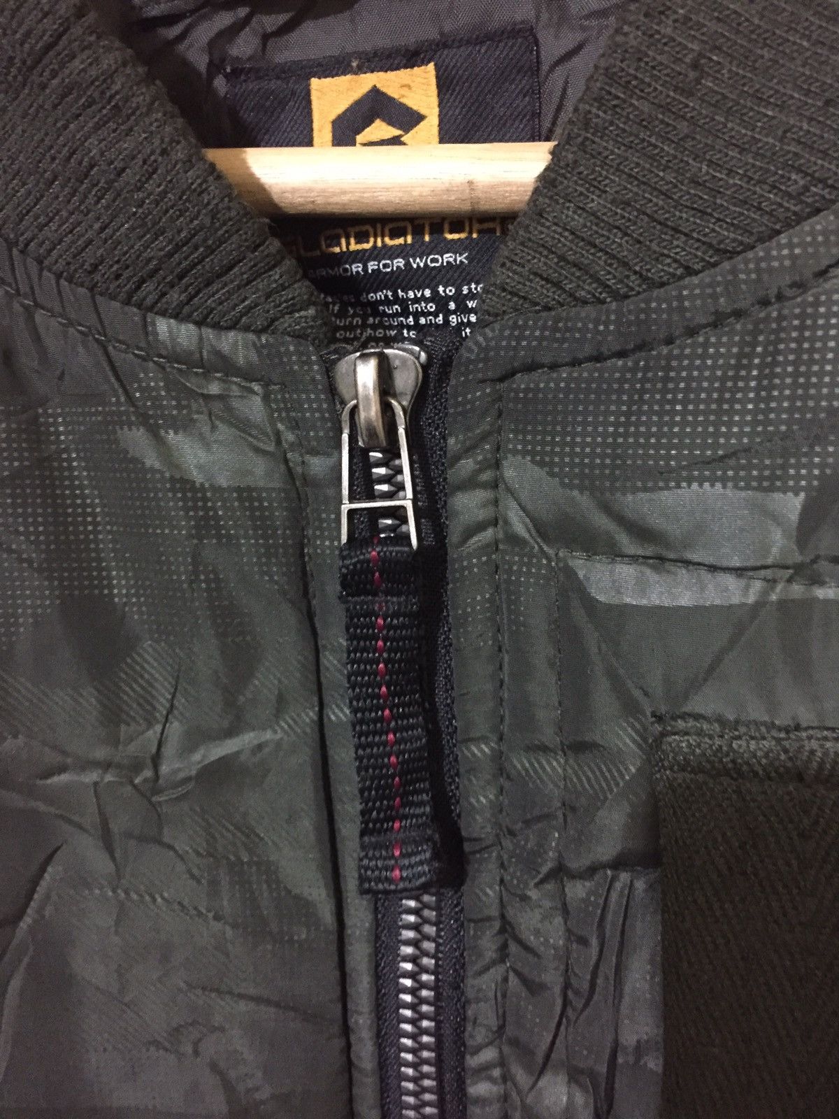 Japanese Brand Bomber Jacket Gladiator Rare Design Camo Size US L / EU 52-54 / 3 - 3 Thumbnail