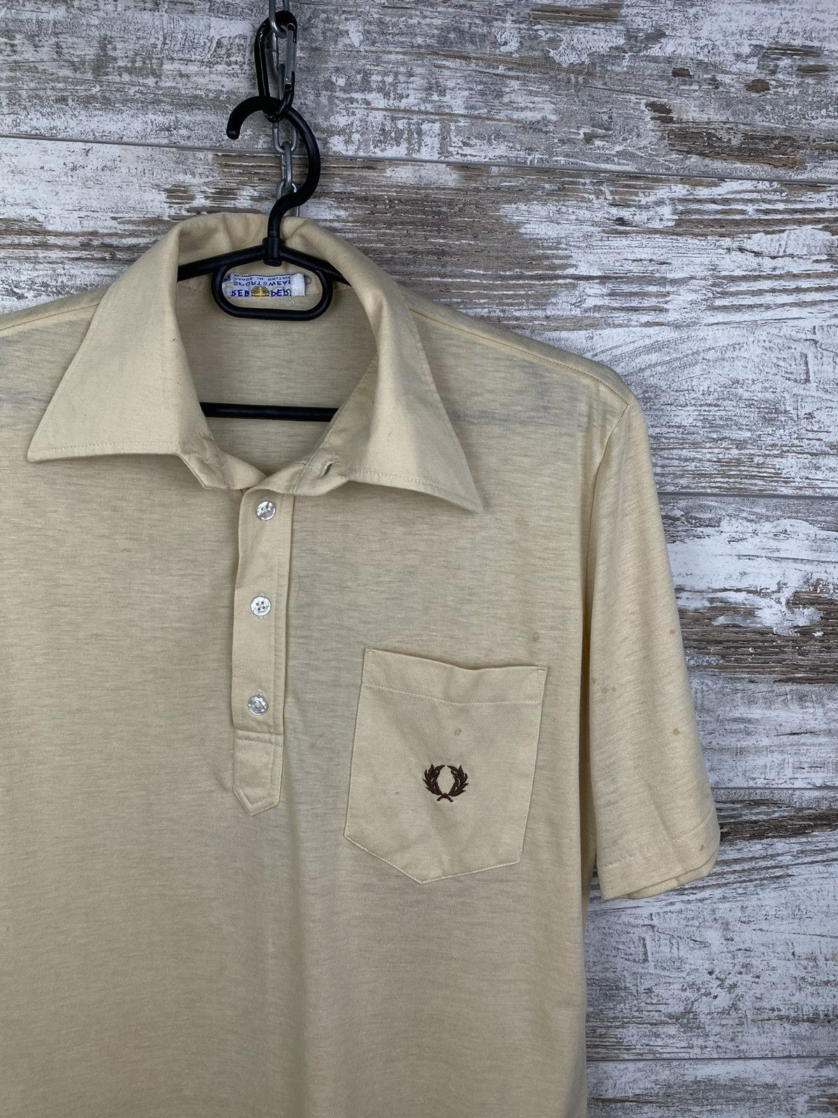 Fred Perry × Vintage Mens Vintage Fred Perry Rare 90s Polos T-shirt tee Size US L / EU 52-54 / 3 - 2 Thumbnail