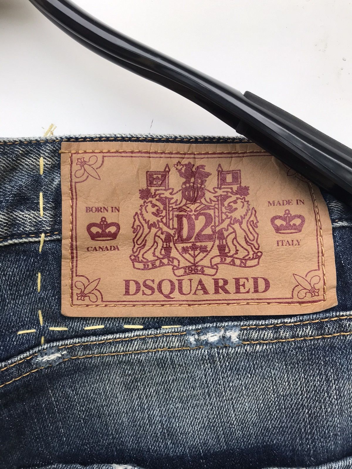 Dsquared2 Rare Dsquared2 Distressed Dean Jeans - Paint Splatter Design Size US 38 / EU 54 - 3 Thumbnail
