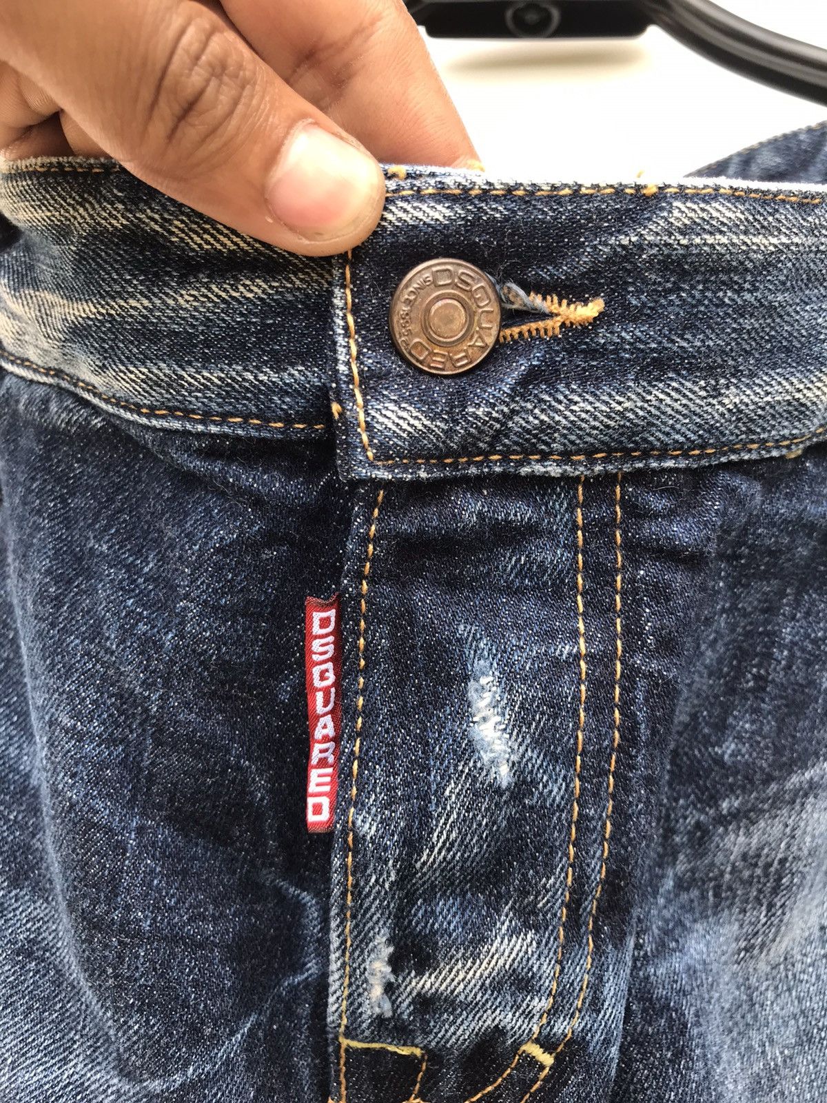 Dsquared2 Rare Dsquared2 Distressed Dean Jeans - Paint Splatter Design Size US 38 / EU 54 - 7 Thumbnail