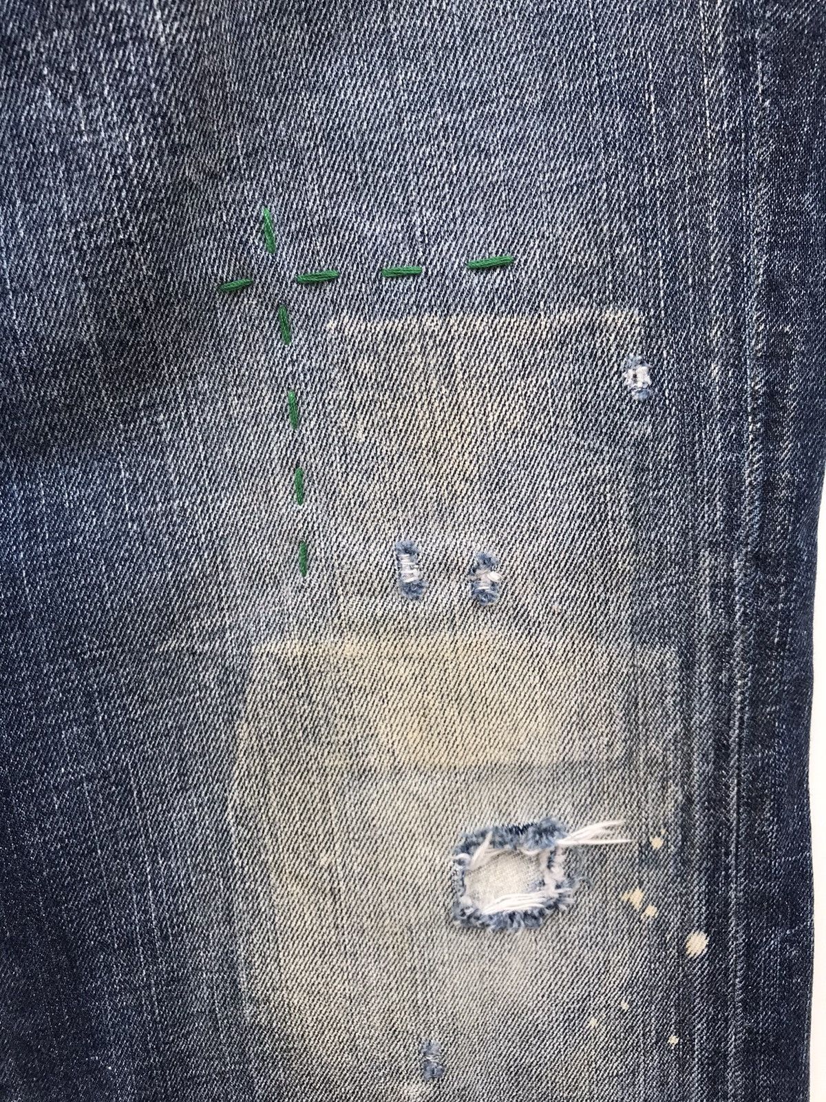 Dsquared2 Rare Dsquared2 Distressed Dean Jeans - Paint Splatter Design Size US 38 / EU 54 - 11 Thumbnail