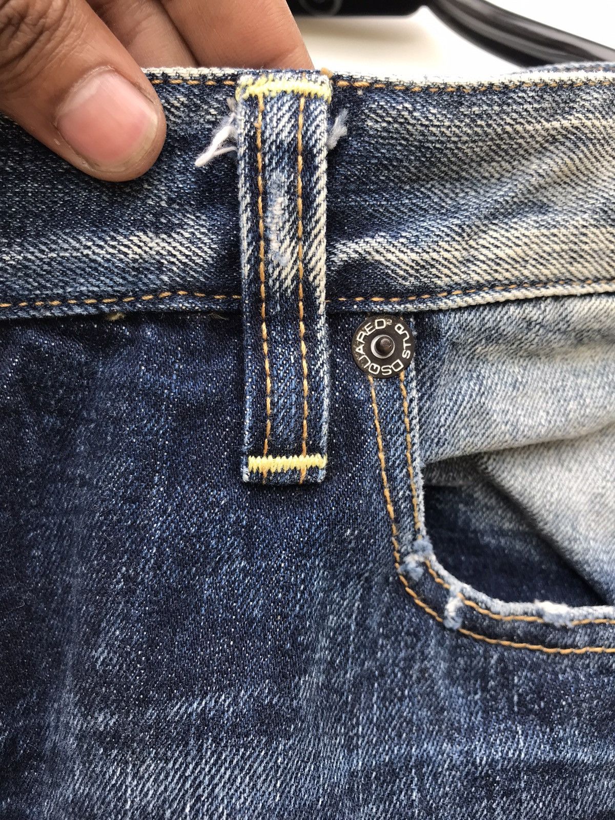 Dsquared2 Rare Dsquared2 Distressed Dean Jeans - Paint Splatter Design Size US 38 / EU 54 - 10 Thumbnail