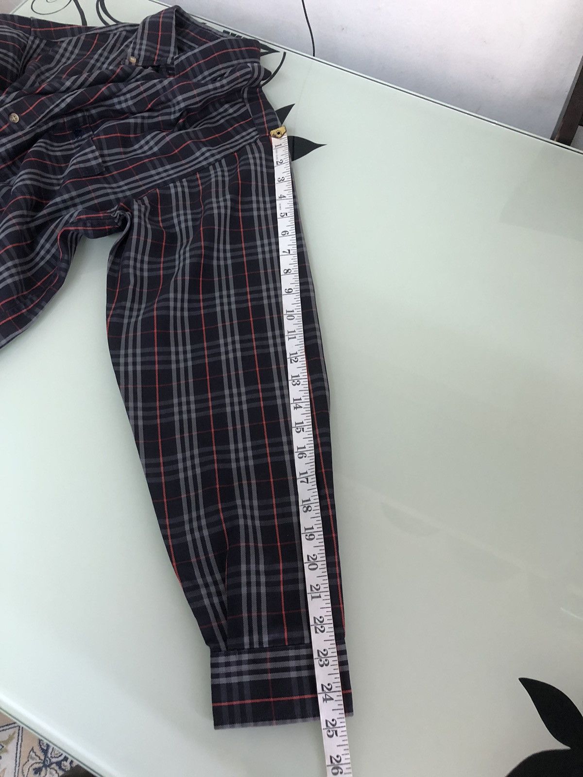 Burberry Vintage Burberry London Nova Check Button Up Shirt Size US XL / EU 56 / 4 - 20 Thumbnail