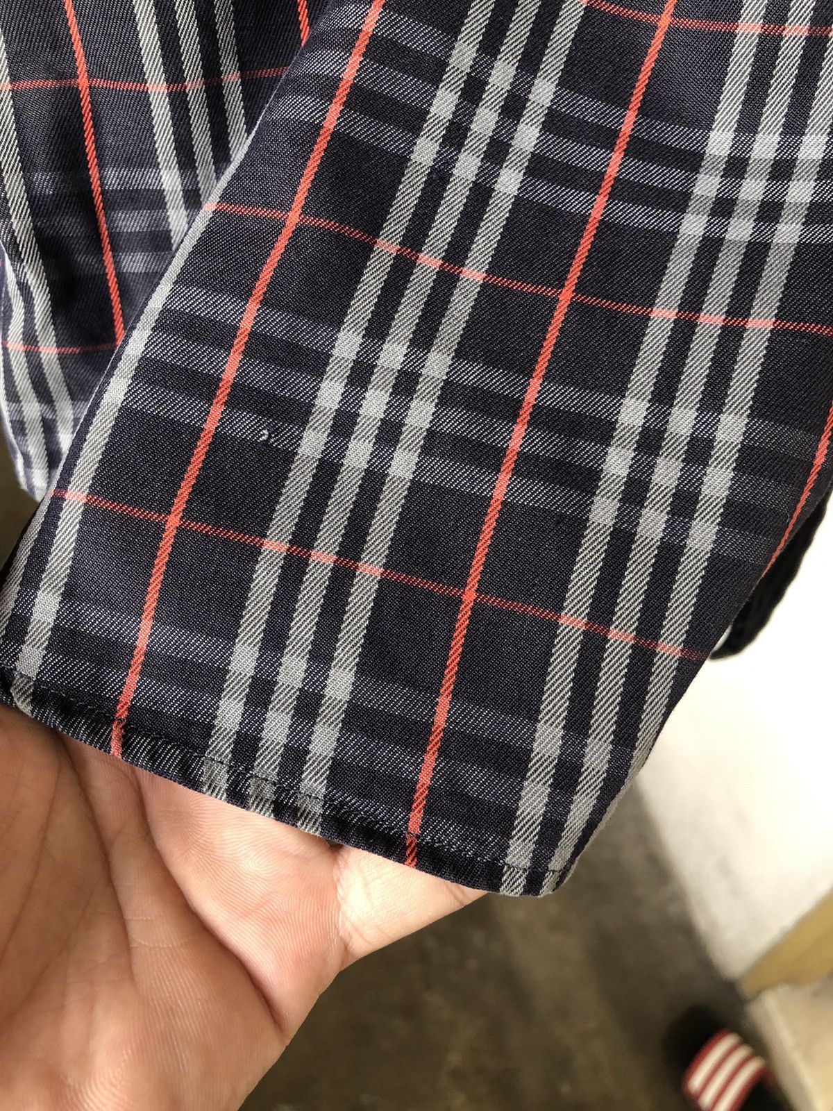 Burberry Vintage Burberry London Nova Check Button Up Shirt Size US XL / EU 56 / 4 - 12 Thumbnail