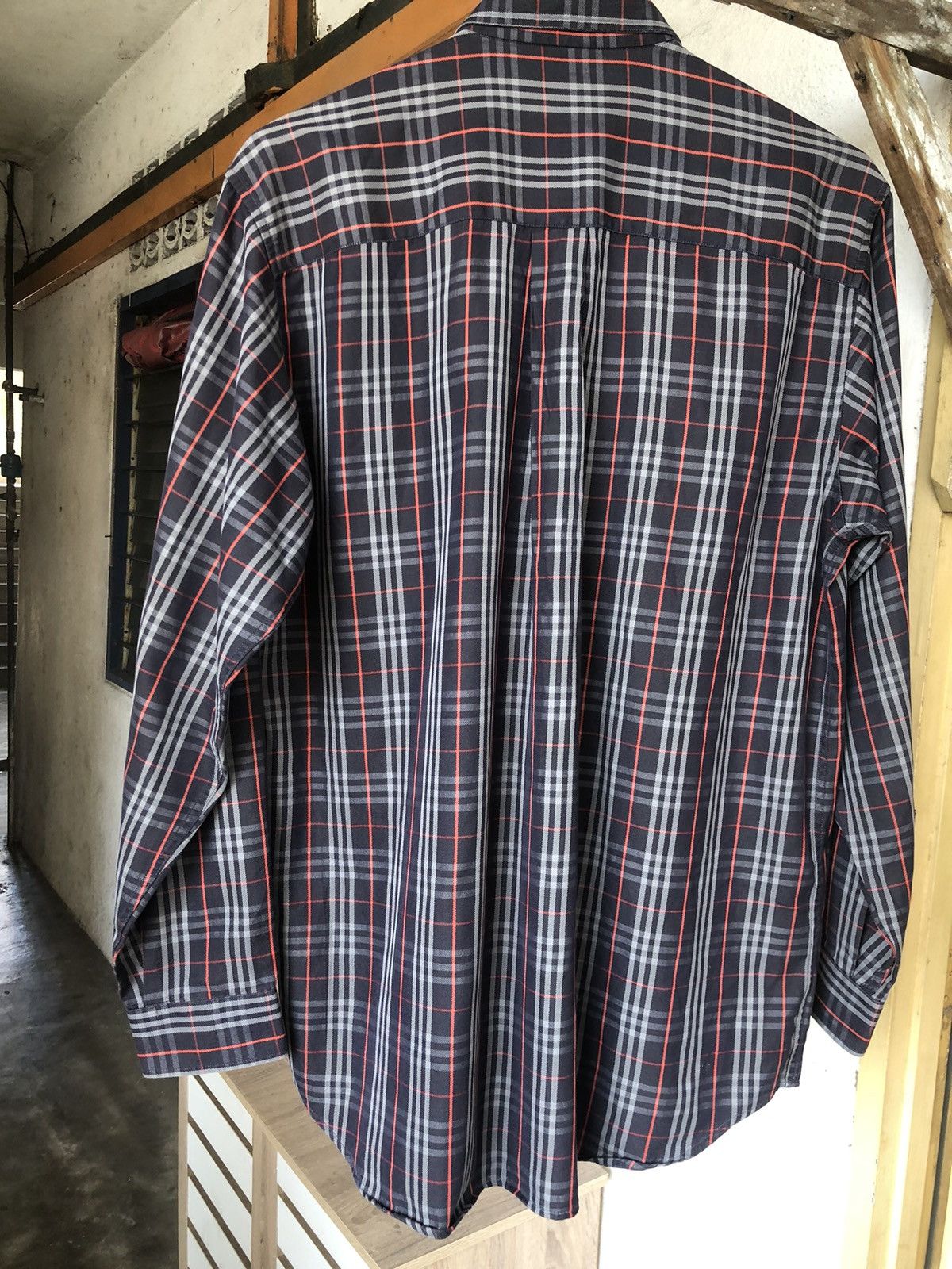 Burberry Vintage Burberry London Nova Check Button Up Shirt Size US XL / EU 56 / 4 - 16 Thumbnail