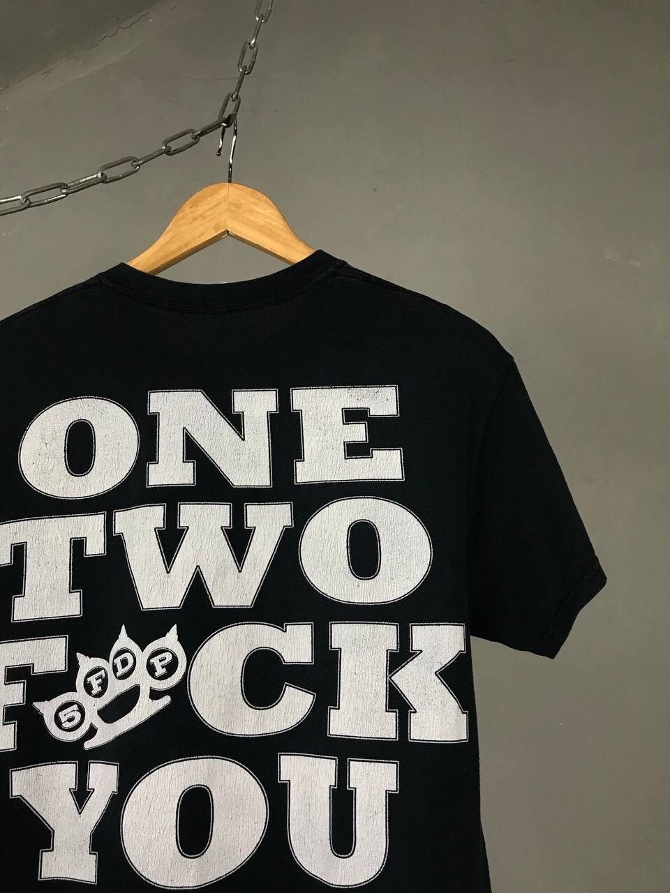 Band Tees Five Finger Death Punch streetwear vintage rock skull tee Size US M / EU 48-50 / 2 - 7 Thumbnail