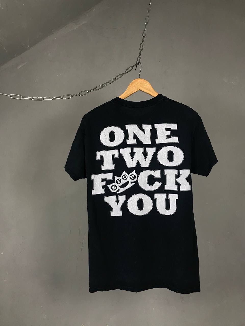Band Tees Five Finger Death Punch streetwear vintage rock skull tee Size US M / EU 48-50 / 2 - 6 Thumbnail