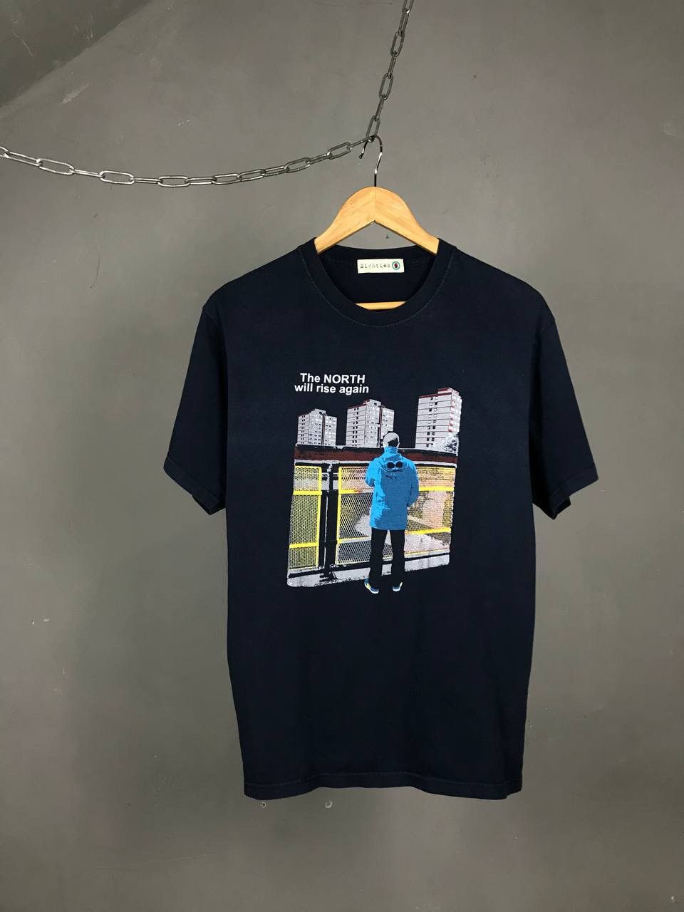 Other × Vintage Eighties the North will rise again 80’s casuals vintage tee Size US S / EU 44-46 / 1 - 1 Thumbnail