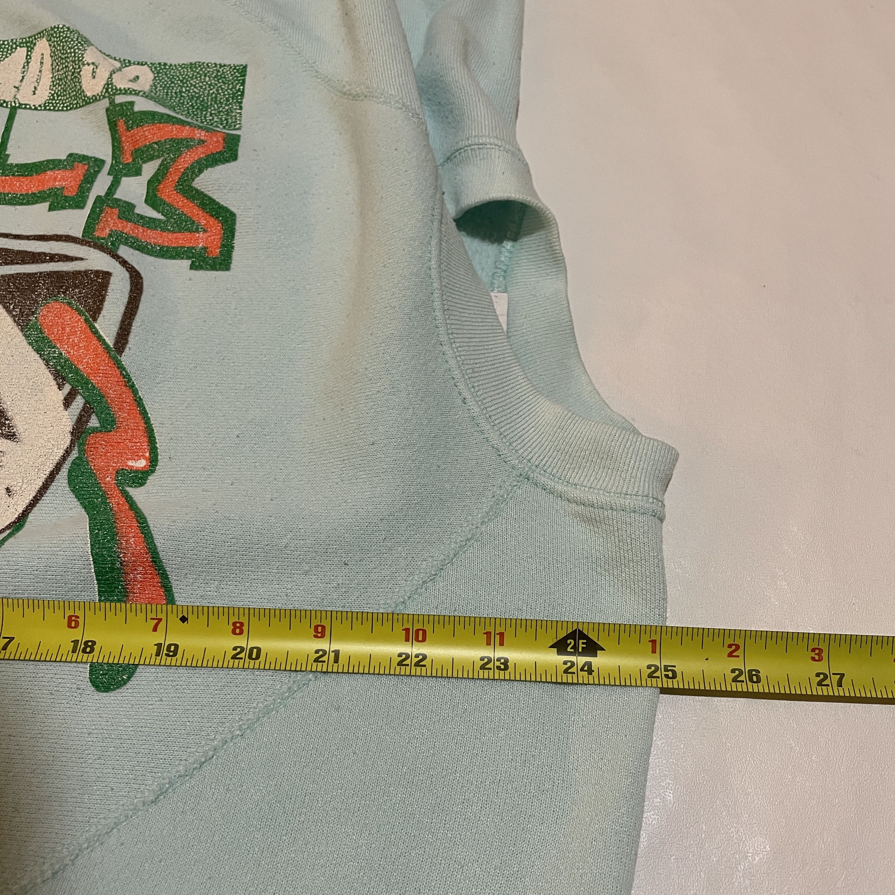 Vintage Vintage Miami Hurricanes Football Sweatshirt Men's Large Size US L / EU 52-54 / 3 - 6 Thumbnail