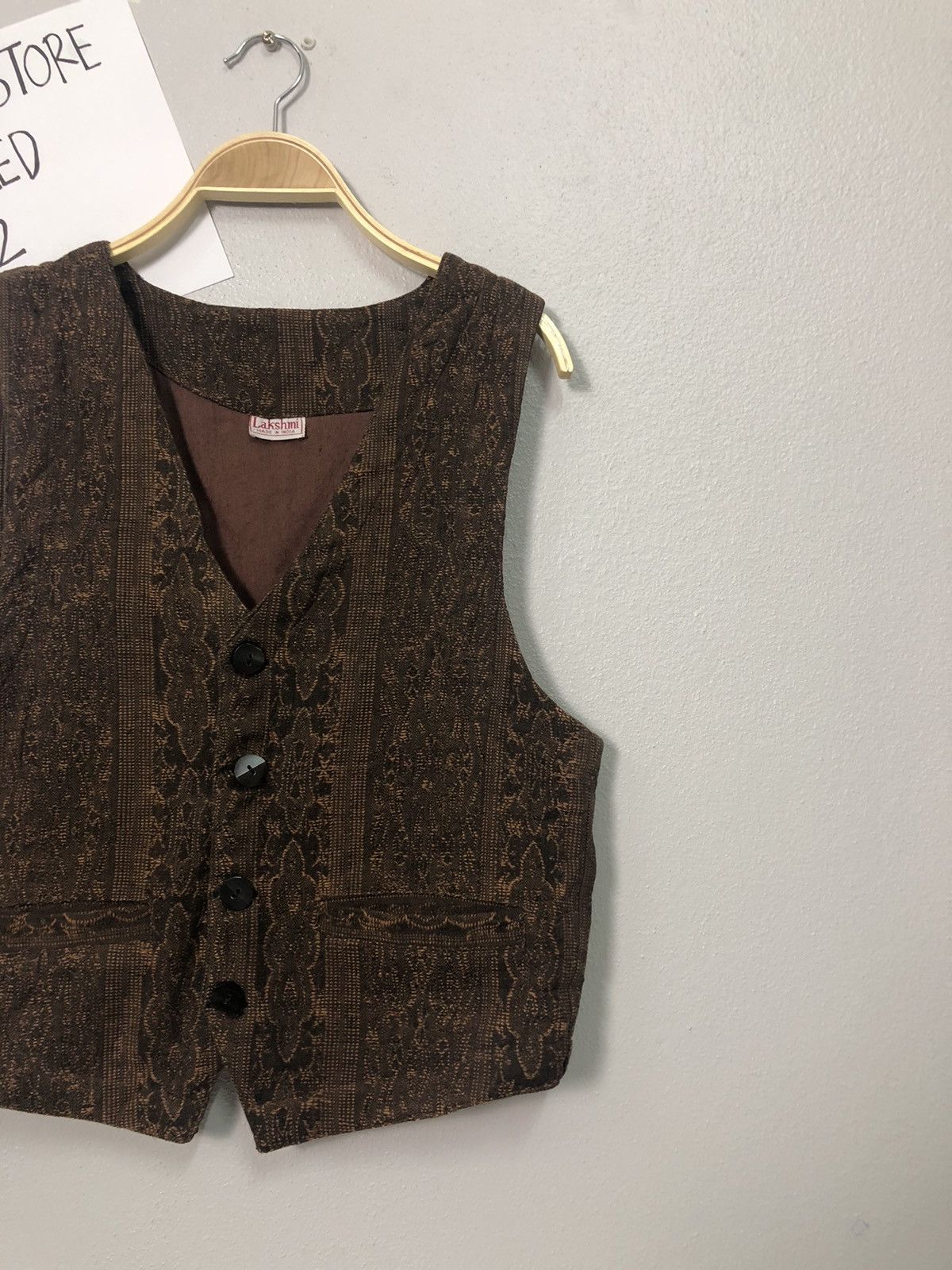 Japanese Brand Vintage Lakshmi Button Ups Vest Size US S / EU 44-46 / 1 - 2 Thumbnail