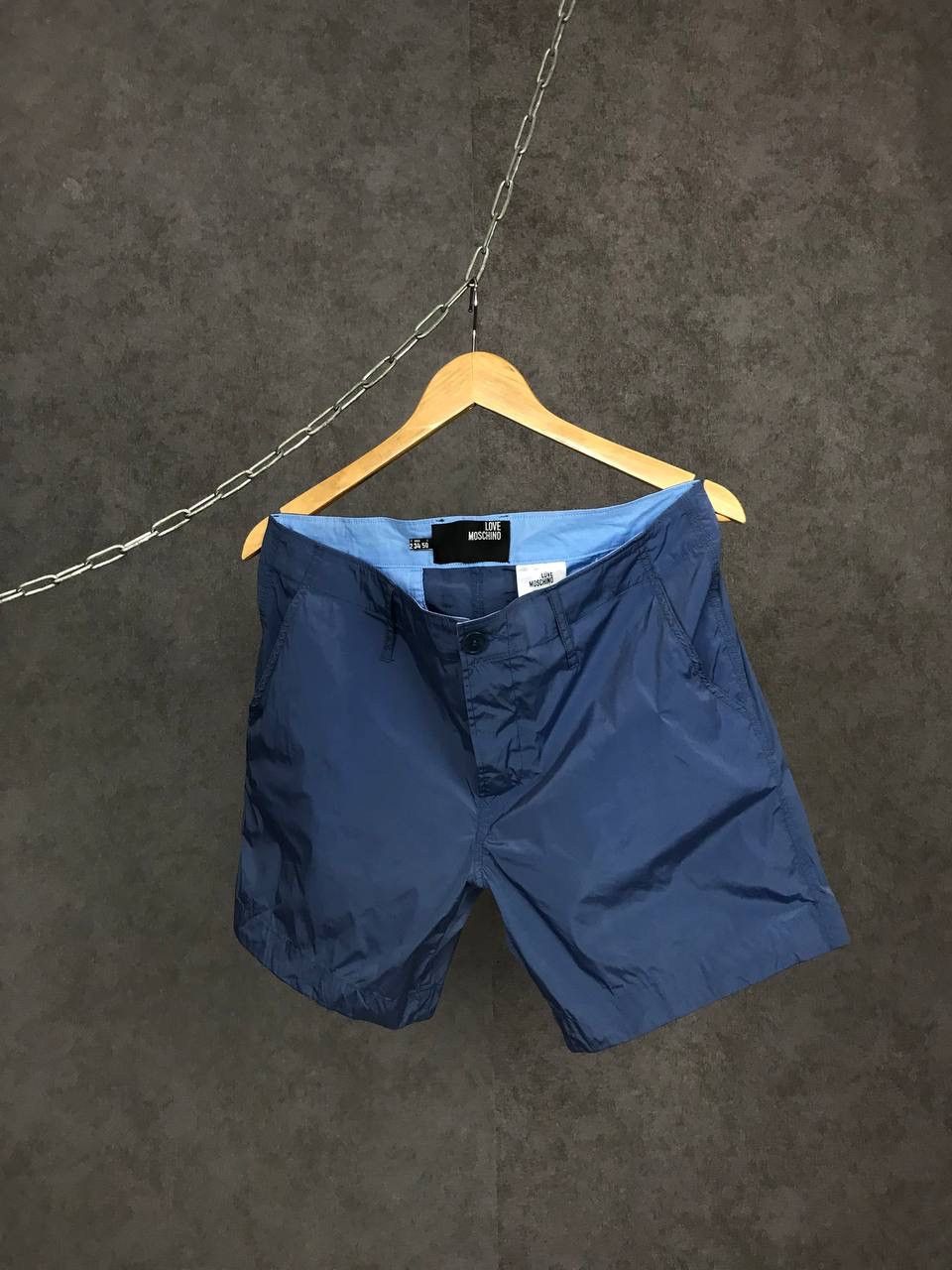 Designer × Moschino Love Moschino nylon luxury designer shorts Size US 34 / EU 50 - 1 Thumbnail