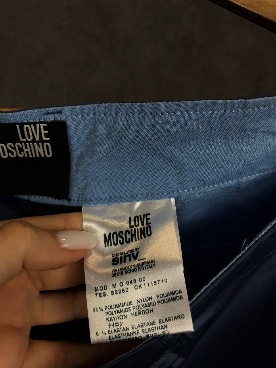 Designer × Moschino Love Moschino nylon luxury designer shorts Size US 34 / EU 50 - 4 Thumbnail