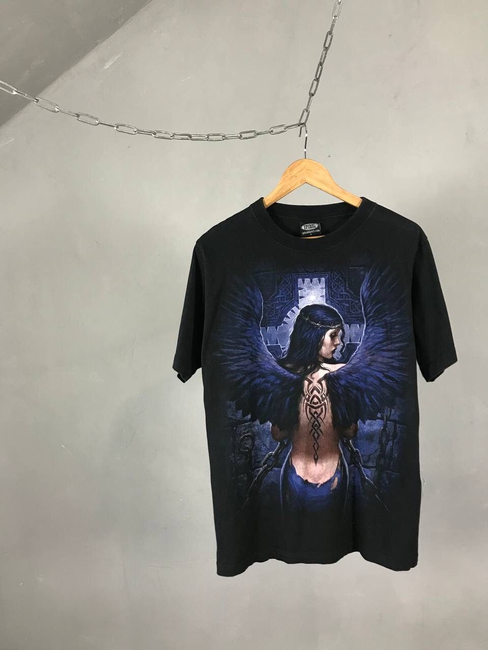 Band Tees Spiral Vintage Overprinted Rock Tee Size US L / EU 52-54 / 3 - 1 Thumbnail