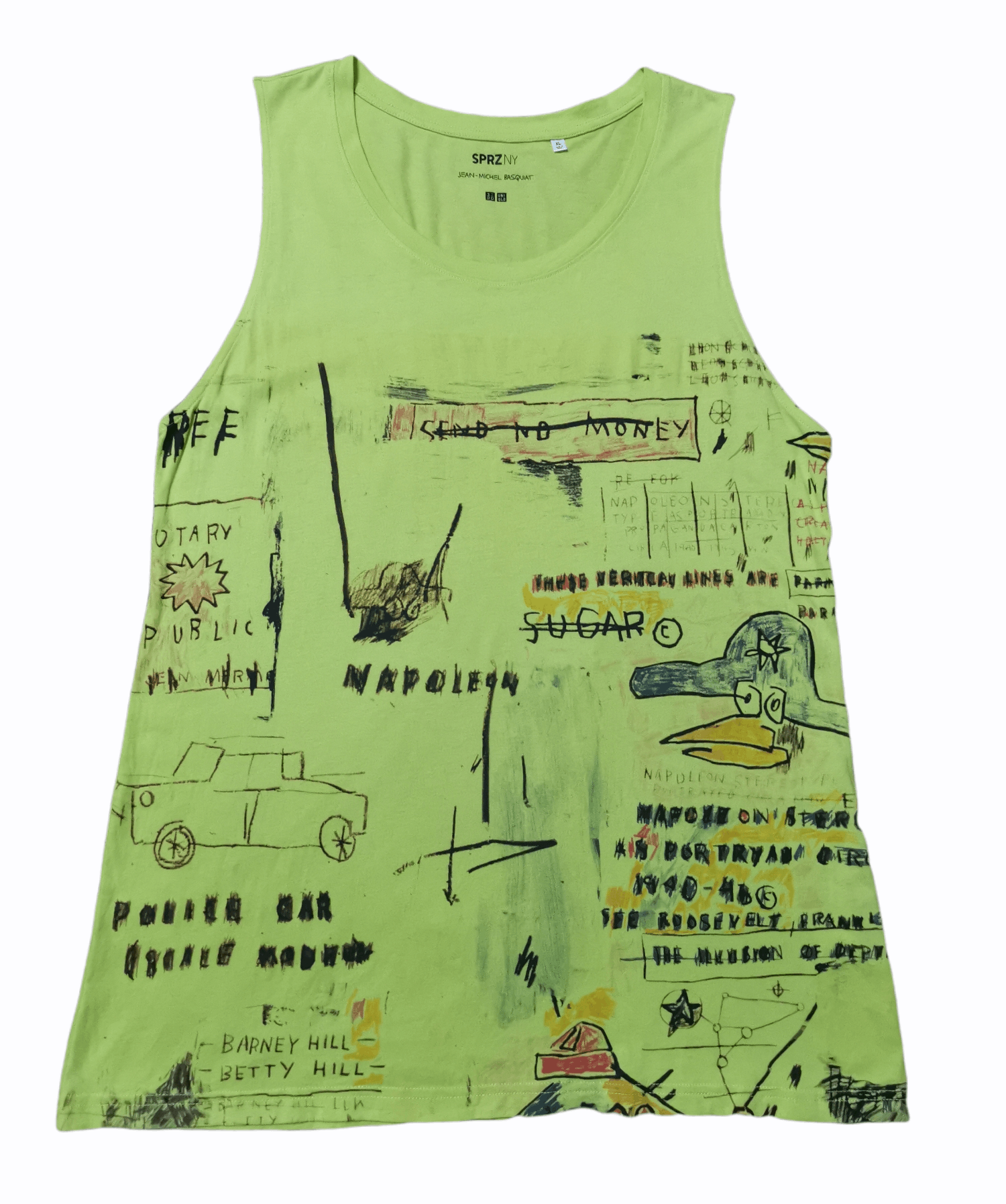 Jean-Michel Basquiat Jean Michel Basquiat Singlet x Uniqlo Size US XL / EU 56 / 4 - 1 Thumbnail