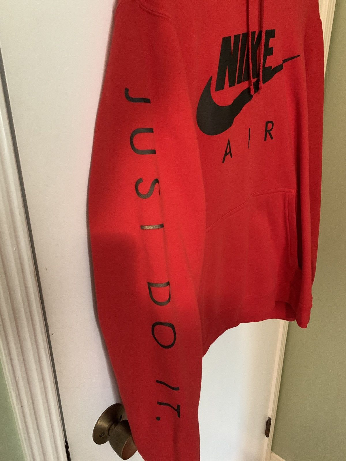 Nike Nike Air Red Just Do It Hoodie Grailed