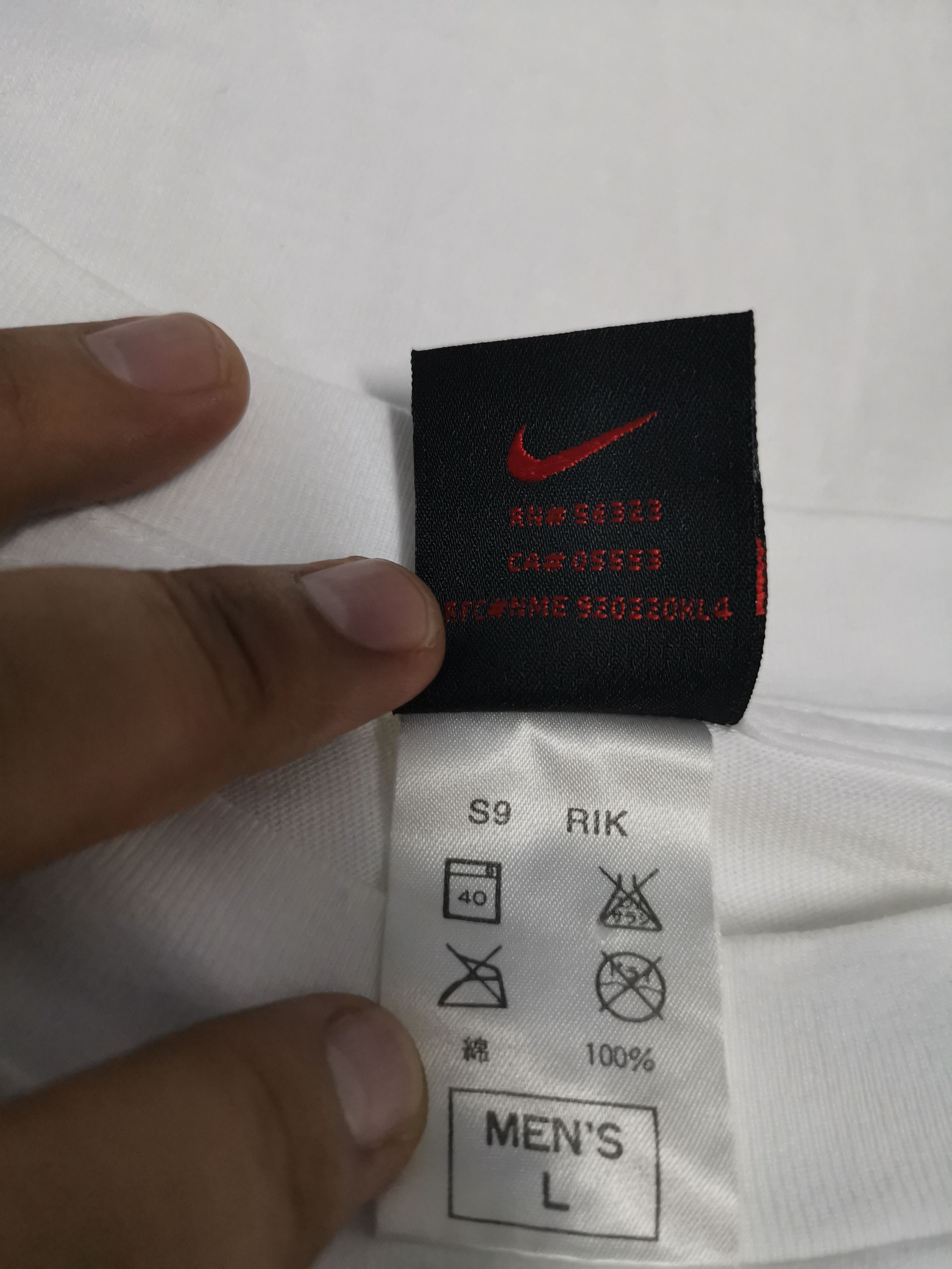 Nike 🔥Vintage🔥Nike Tshirt Single Stich x Made In Japan Size US L / EU 52-54 / 3 - 4 Thumbnail