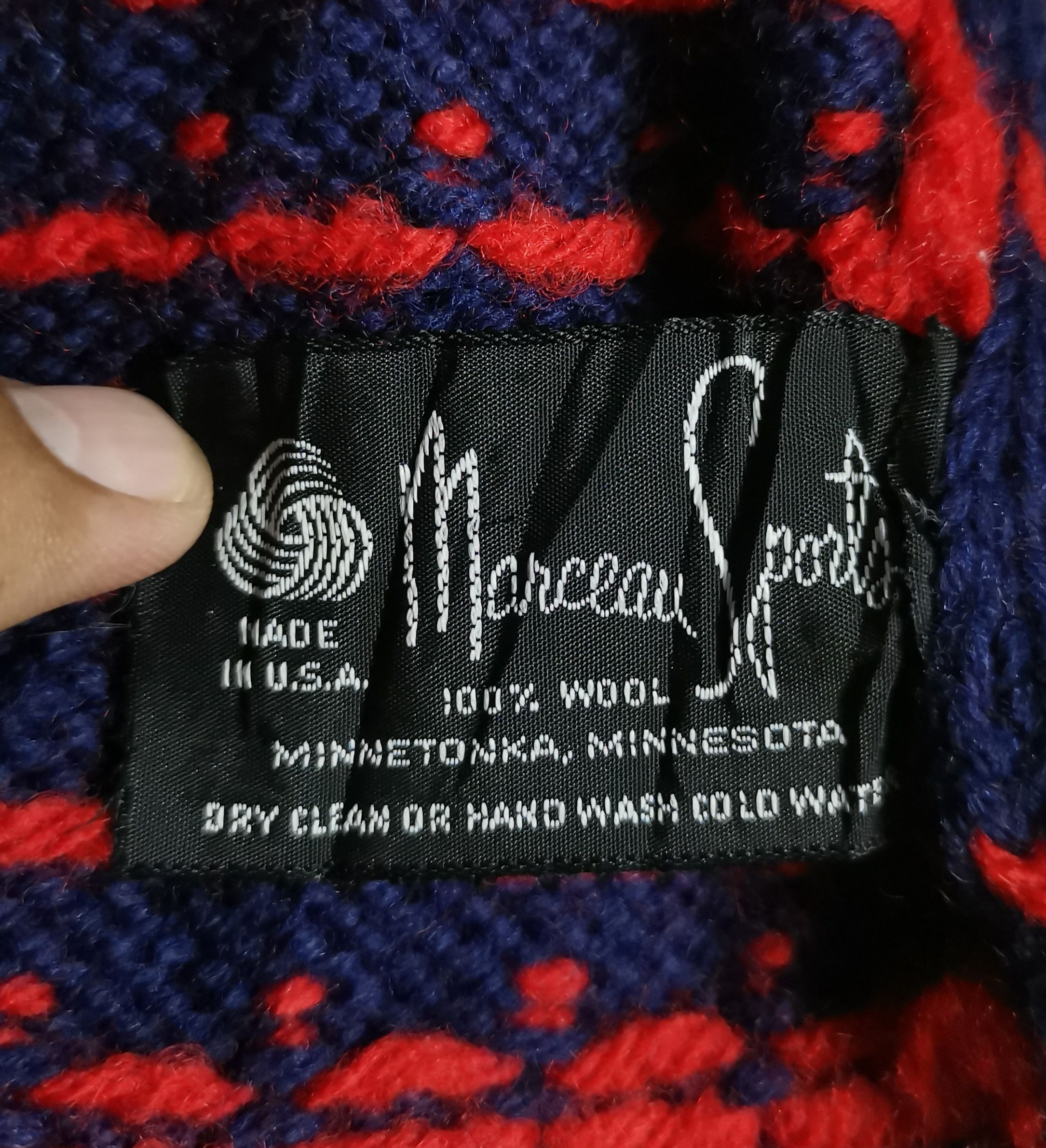 Vintage Vintage Marceau Sports Beanie x Made In U.S.A Size ONE SIZE - 3 Thumbnail